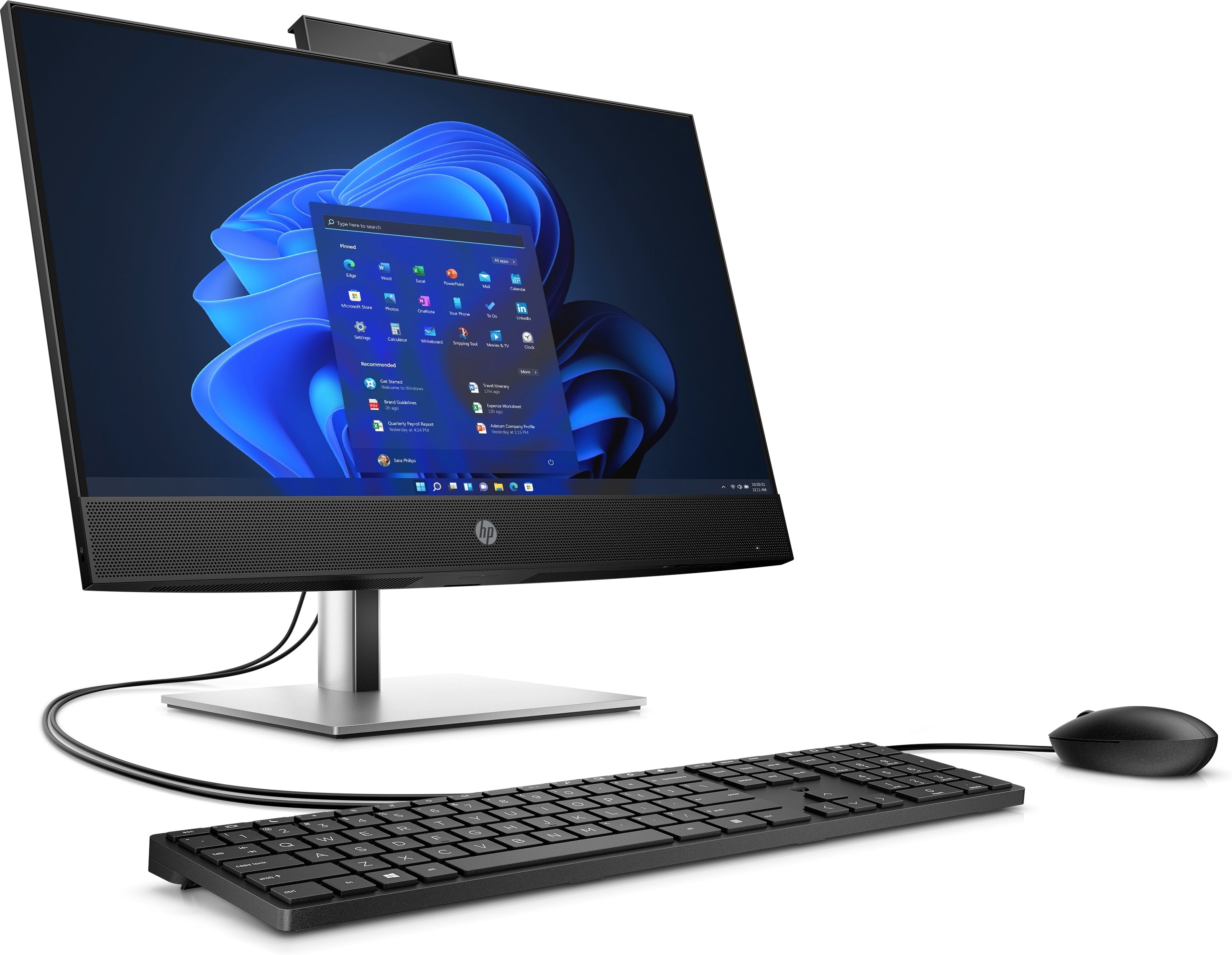 HP ProOne 440 G9 23.8" FHD All In One PC, Intel i5-12500, 3.0GHz, 8GB RAM, 256GB SSD, Win11P - 6B9R5UT#ABA