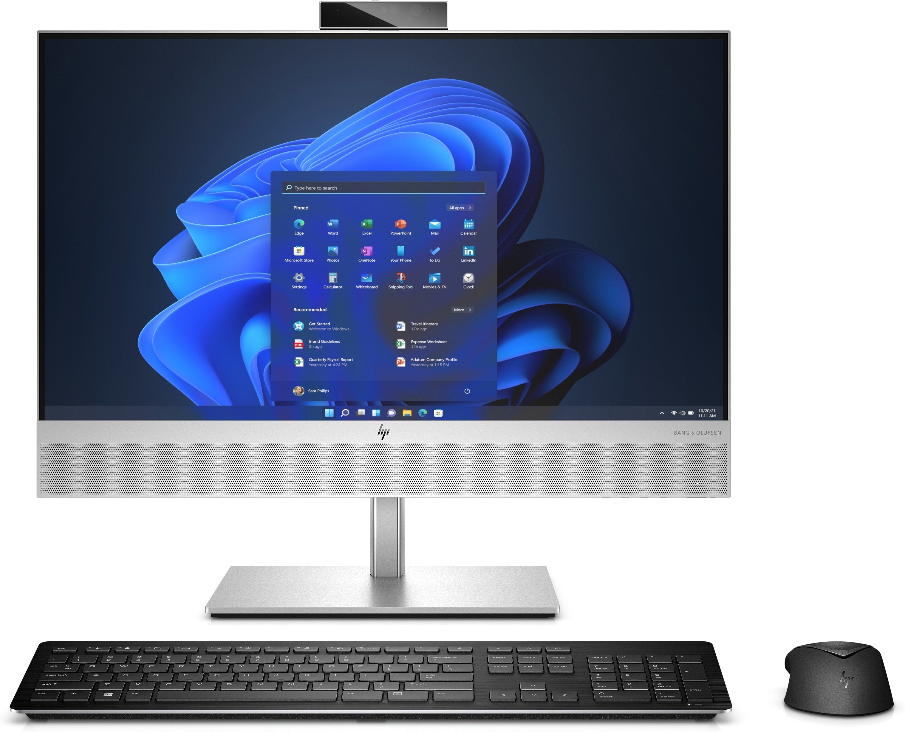 HP EliteOne 840 G9 23.8" FHD All-in-One PC, Intel i7-14700, 2.10GHz, 32GB RAM, 512GB SSD, Win11P - A12H6UT#ABA