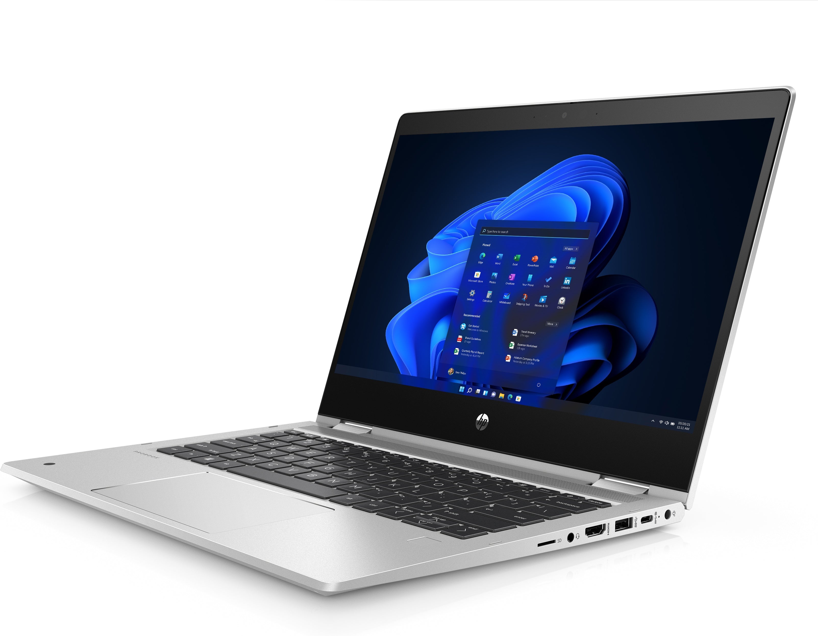 HP Pro x360 435 G9 13.3" FHD Convertible Notebook, AMD R7-5825U, 2.0GHz, 16GB RAM, 512GB SSD, Win11P - 6F7S8UT#ABA