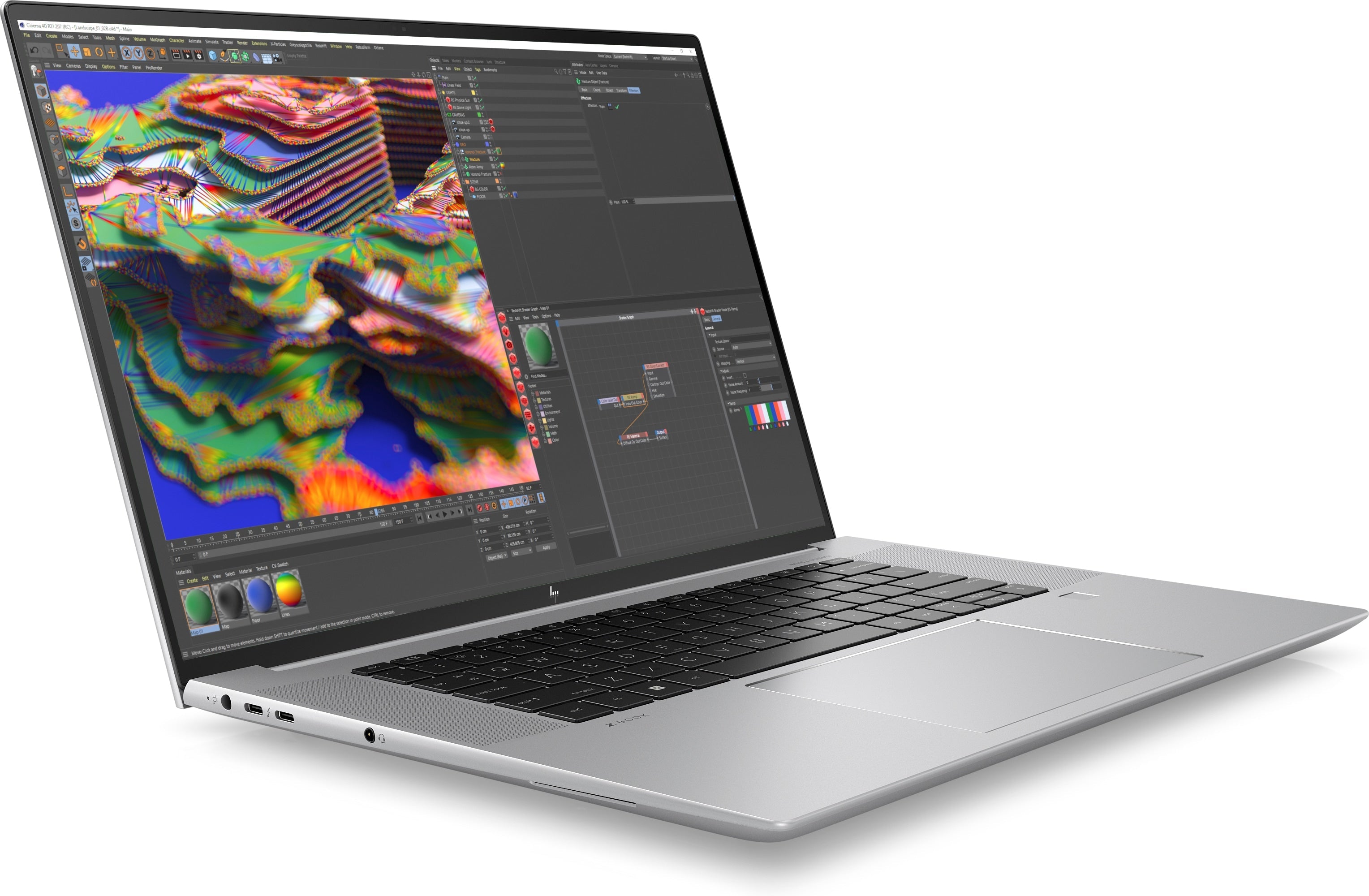 HP ZBook Studio 16 G9 16" WQUXGA Mobile Workstation, Intel i7-12700H, 2.30GHz, 16GB RAM, 512GB SSD, Win11P - 6M731UT#ABA