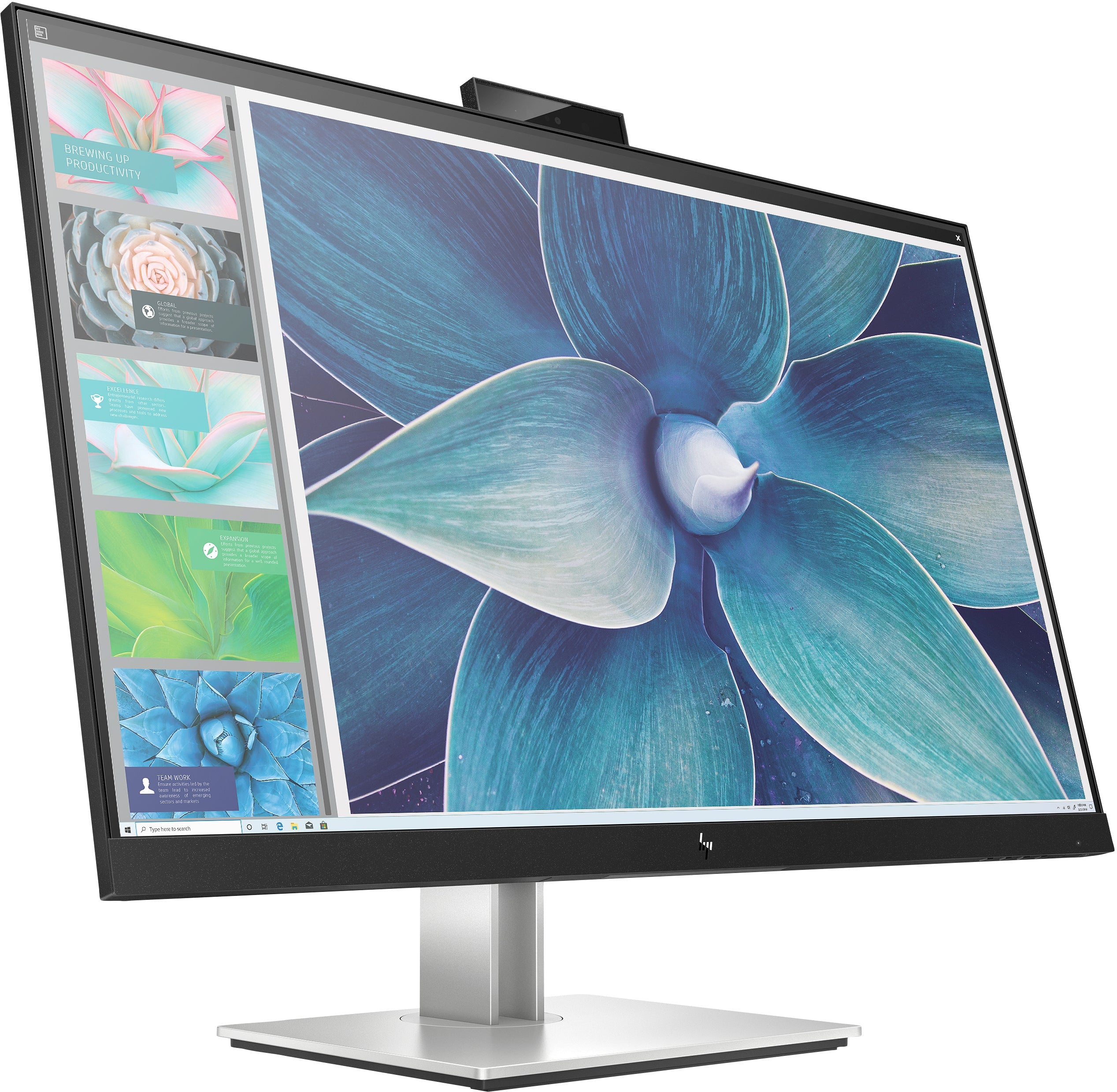 HP E27d G4 27" QHD USB-C Docking Monitor, 16:9, 5MS, 5M:1-Contrast - 6PA56A4#ABA