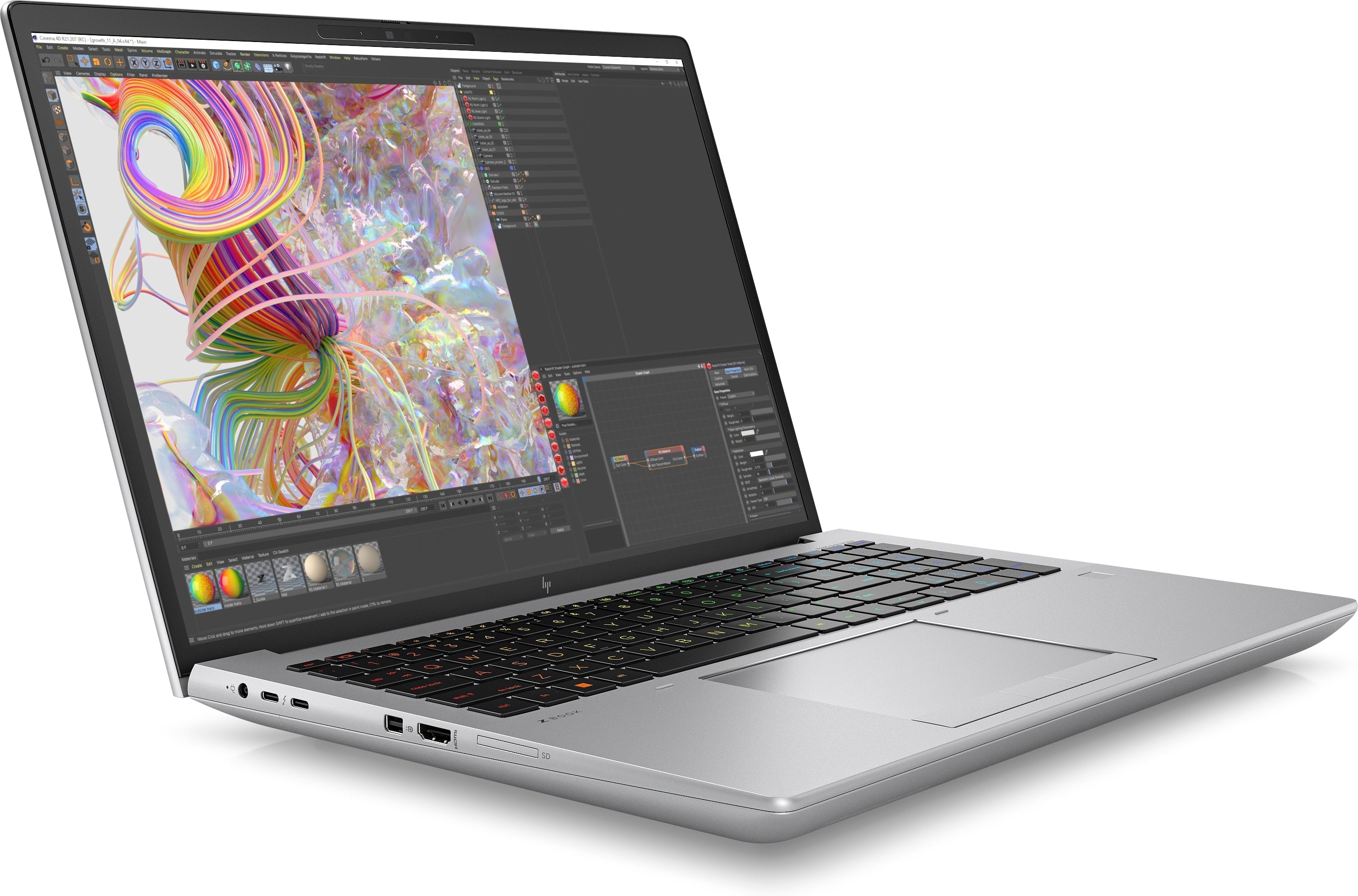 HP ZBook Fury 16 G9 16" WUXGA Mobile Workstation, Intel i7-12800HX, 2.0GHz, 32GB RAM, 1TB SSD, Win11P - 878L8UT#ABA
