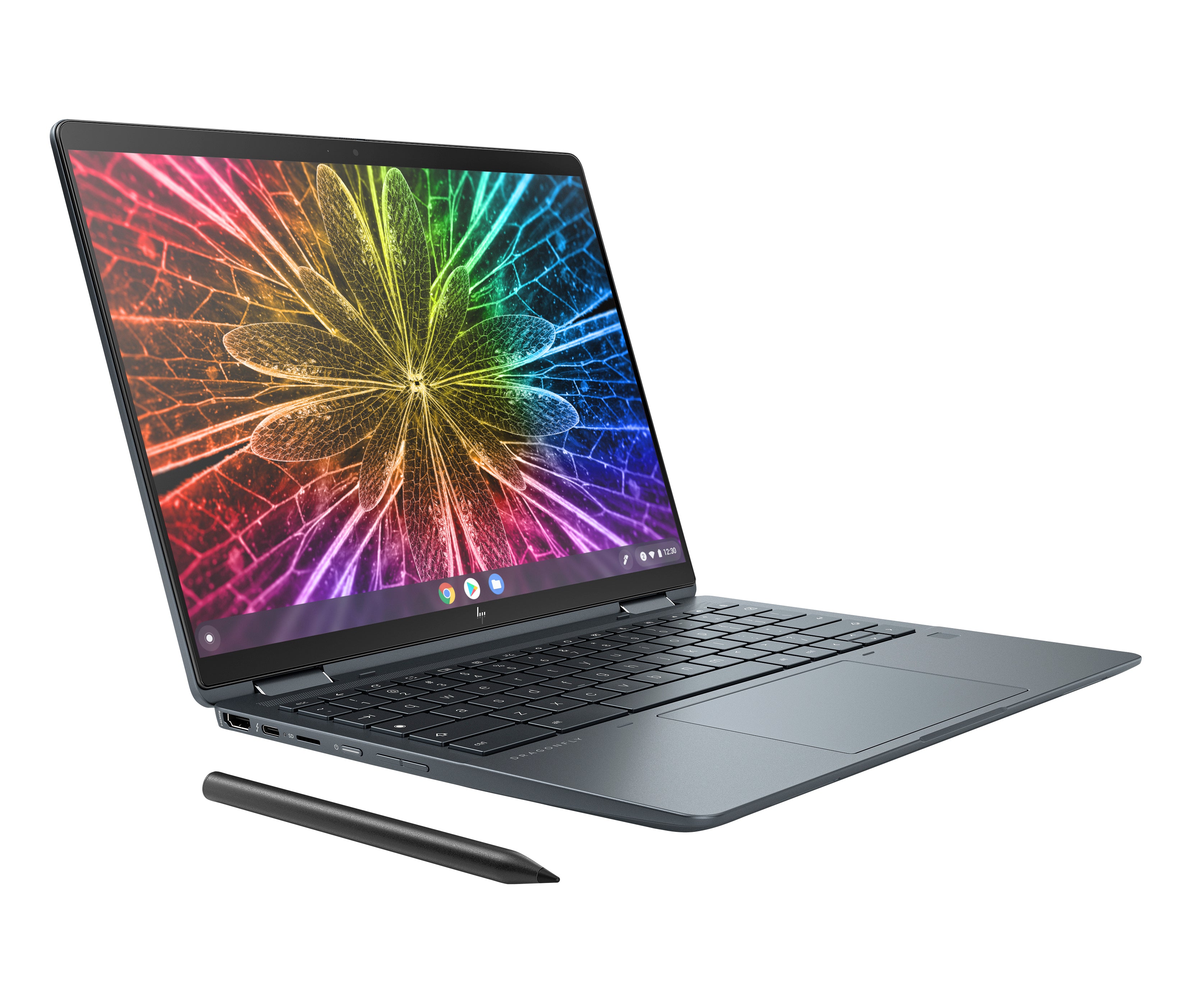 HP Elite Dragonfly 13.5" WUXGA+ Enterprise Chromebook, Intel i5-1245U, 8GB RAM, 256GB SSD, ChromeOS - 7A567UT#ABA (Certified Refurbished)