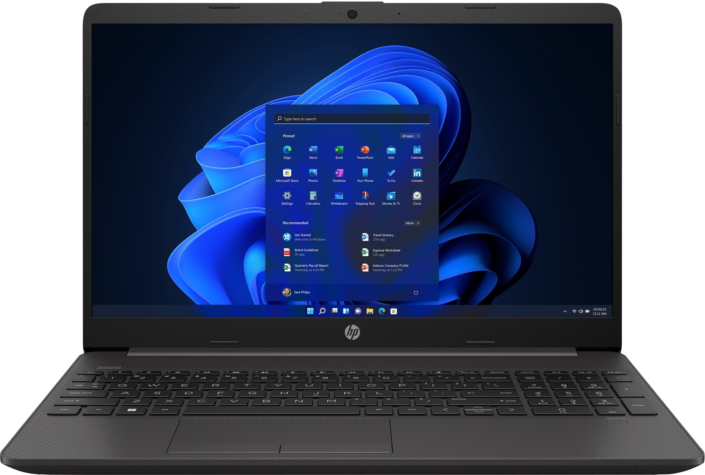 HP 255-G9 15.6" FHD Notebook, AMD R5-5625U, 2.30GHz, 8GB RAM, 256GB SSD, Win11P - 7X9D3UT#ABA