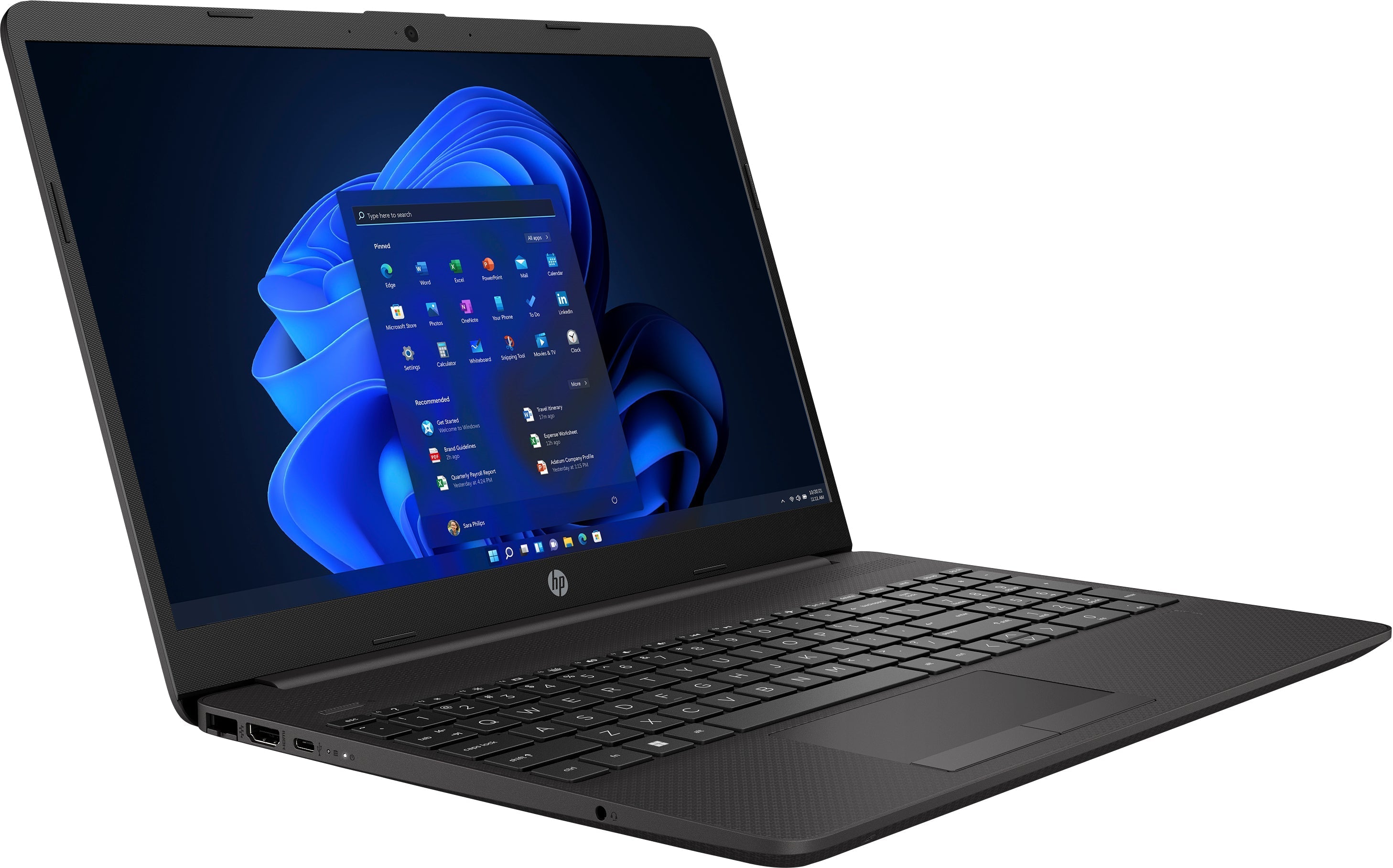 HP 255-G9 15.6" FHD Notebook, AMD R5-5625U, 2.30GHz, 8GB RAM, 256GB SSD, Win11P - 7X9D3UT#ABA