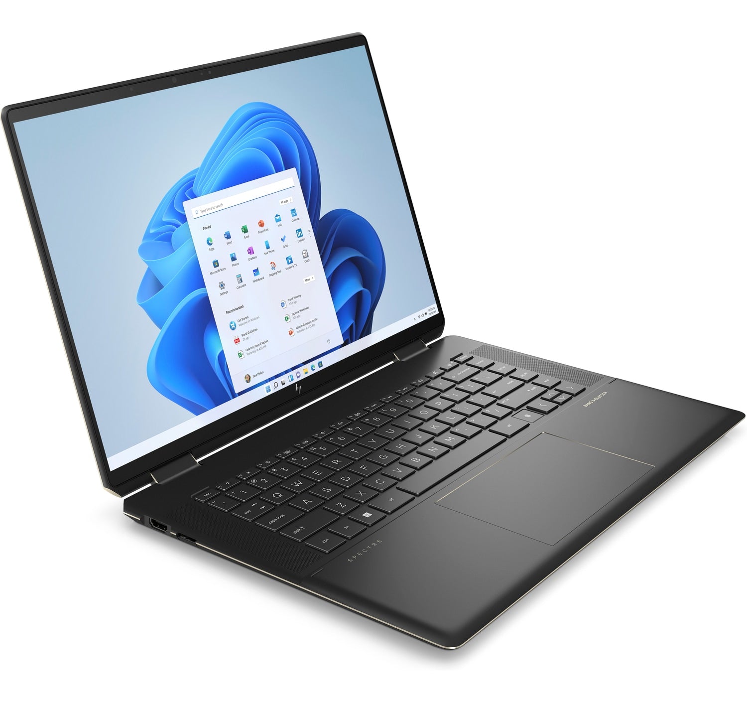 HP Spectre x360 16-f2023dx 16" UHD+ Convertible Notebook, Intel i7-1360P, 3.70GHz, 16GB RAM, 1TB SSD, Win11H - 7H101UA#ABA (Certified Refurbished)