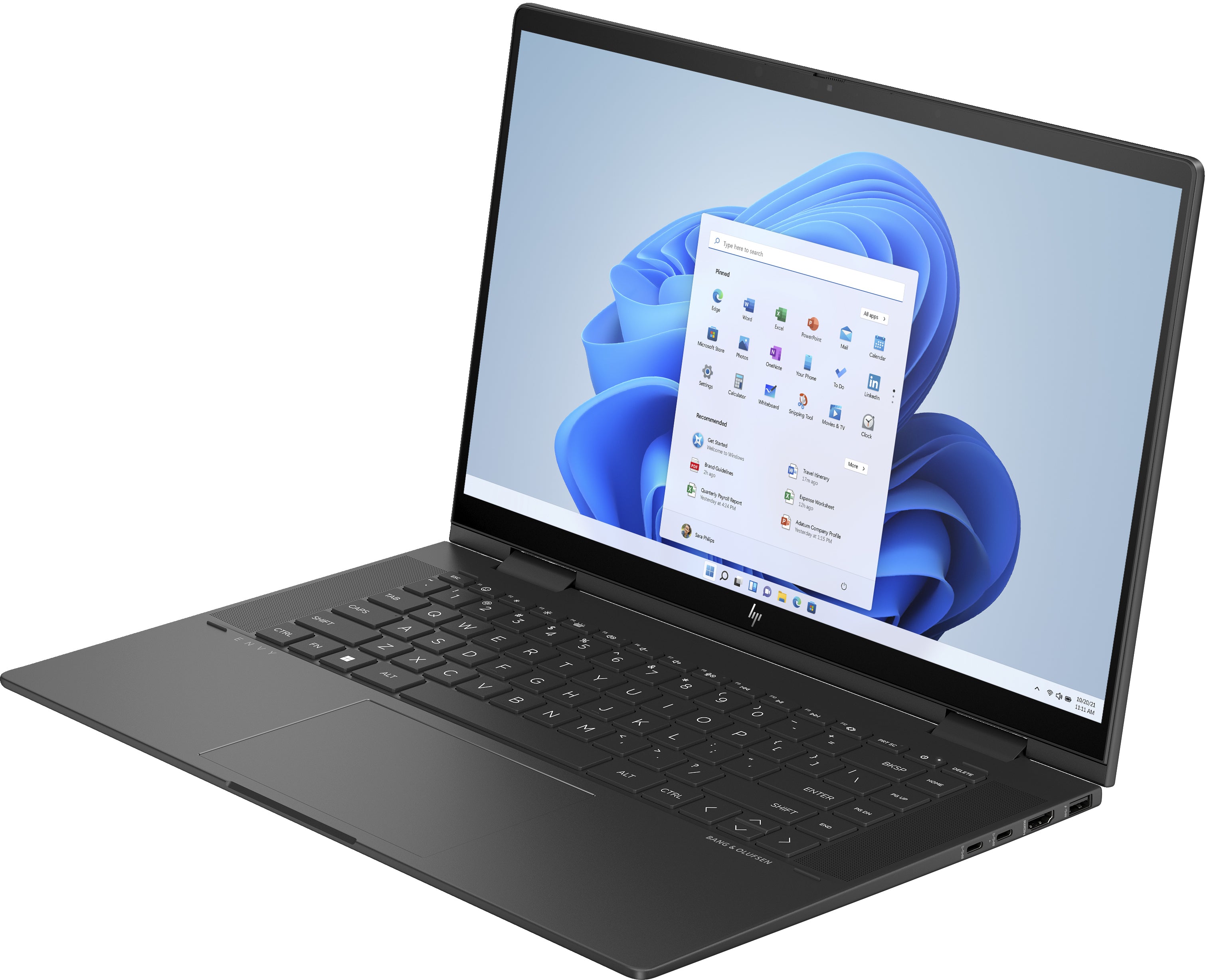 HP Envy x360 15-fh0023dx 15.6" FHD Convertible Notebook, AMD R7-7730U, 2.0GHz, 16GB RAM, 512GB SSD, Win11H - 7H1T1UA#ABA (Refurbished)