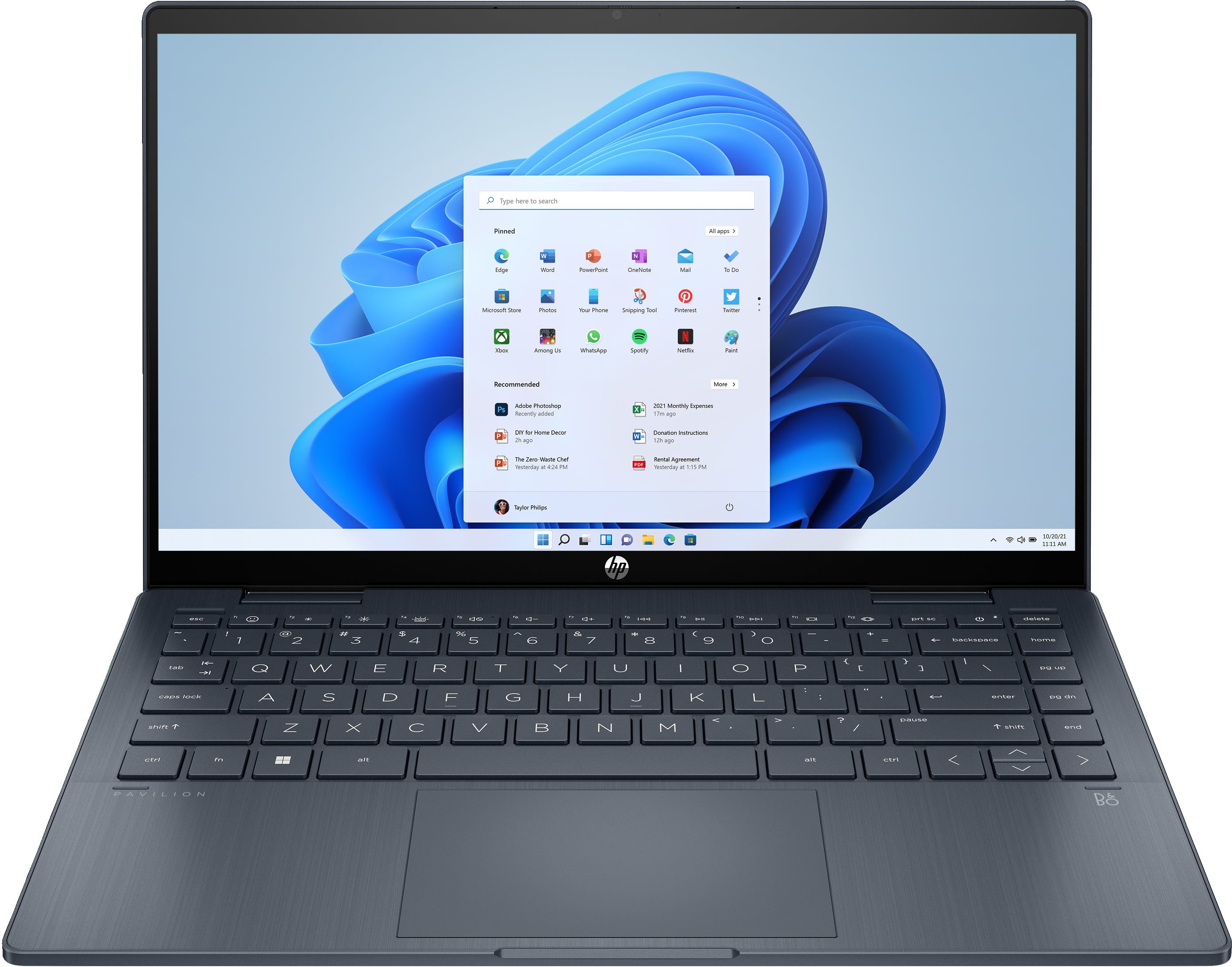 HP Pavilion X360 14-ek2000nr 14" FHD Convertible Notebook, Intel Core 3 100U, 8GB RAM, 256GB SSD, Win11H - B6JG1UA#ABA (Certified Refurbished)