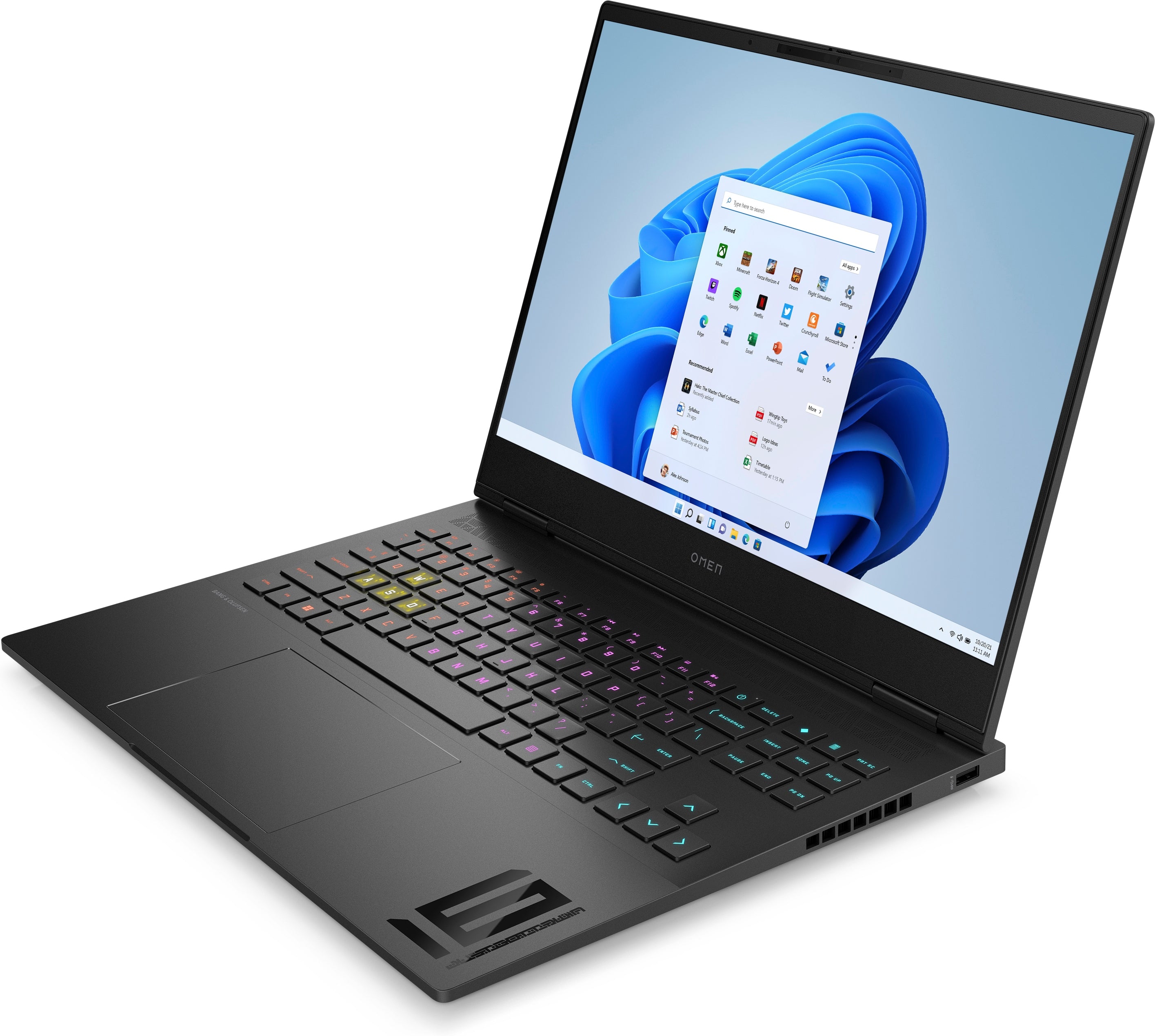 HP OMEN Transcend 16-u0010nr 16" WUXGA Gaming Laptop, Intel i7-13700HX, 2.10GHz, 16GB RAM, 1TB SSD, Win11H - 7H9Y8UA#ABA