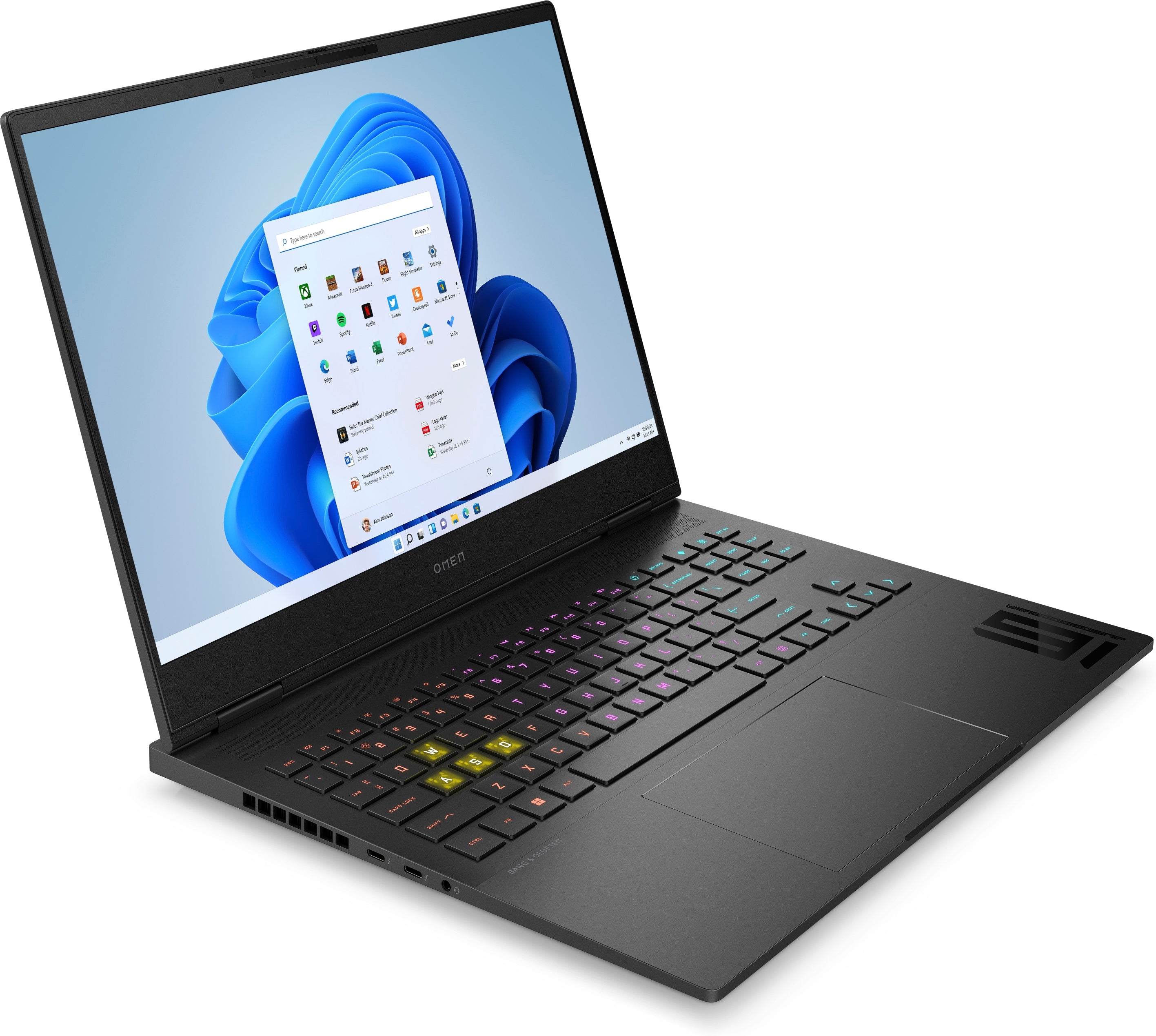HP OMEN Transcend 16-u0010nr 16" WUXGA Gaming Laptop, Intel i7-13700HX, 2.10GHz, 16GB RAM, 1TB SSD, Win11H - 7H9Y8UA#ABA