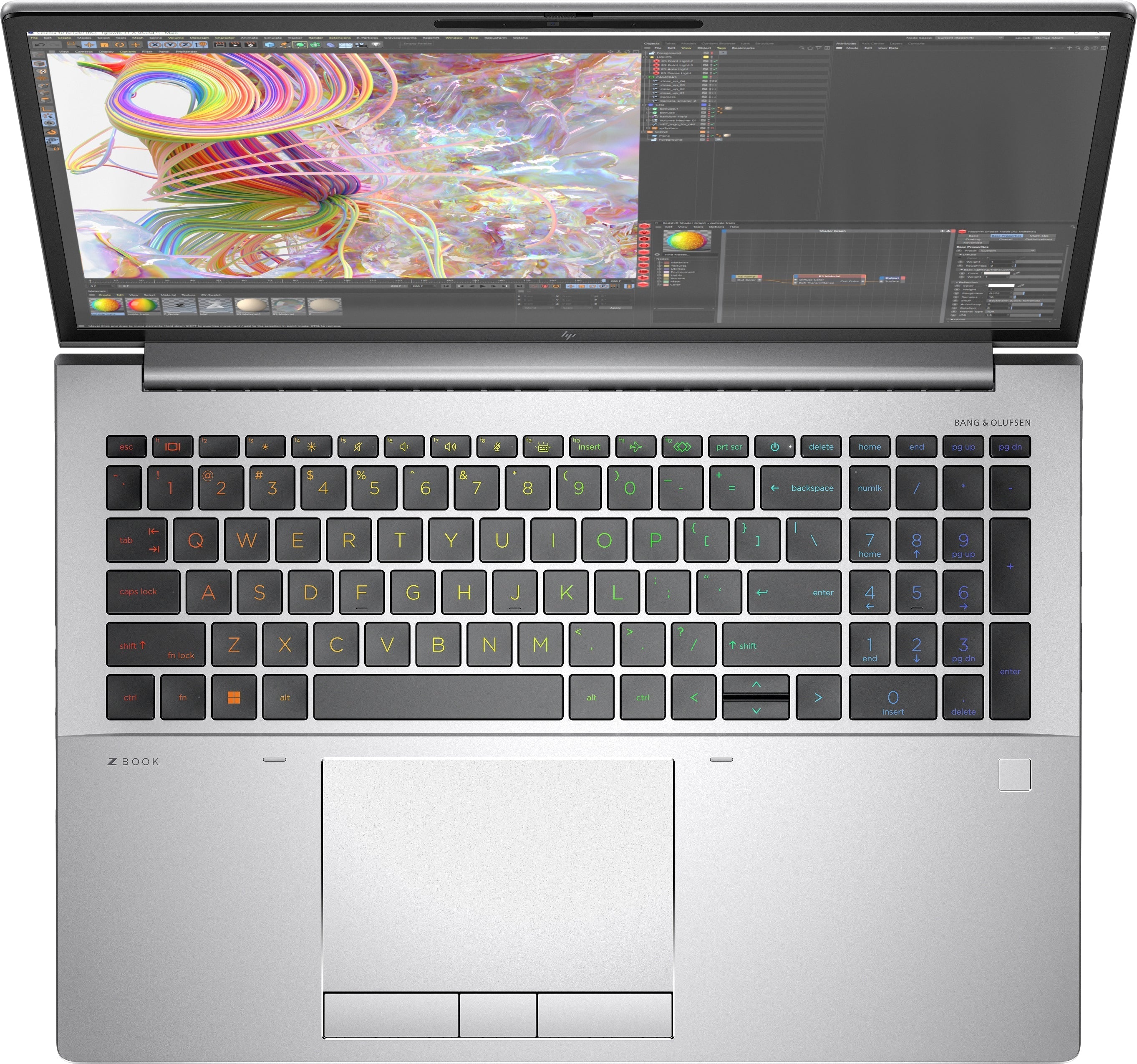 HP ZBook Fury 16 G9 15.6" FHD Mobile Workstation, Intel i5-12600HX, 2.50GHz, 16GB RAM, 512GB SSD, Win11P - 9R0M2U8#ABA