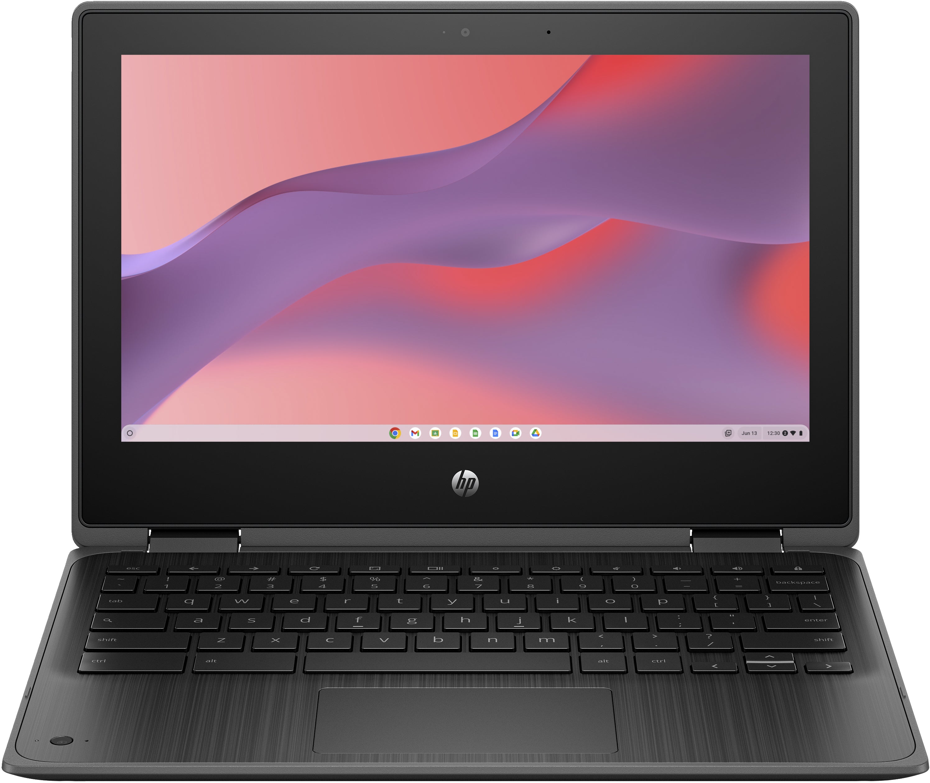 HP Fortis x360 11 G3 J 11.6" HD Chromebook, Intel Celeron N5100, 1.10GHz, 8GB RAM, 64GB eMMC, ChromeOS - 7L302UT#ABA
