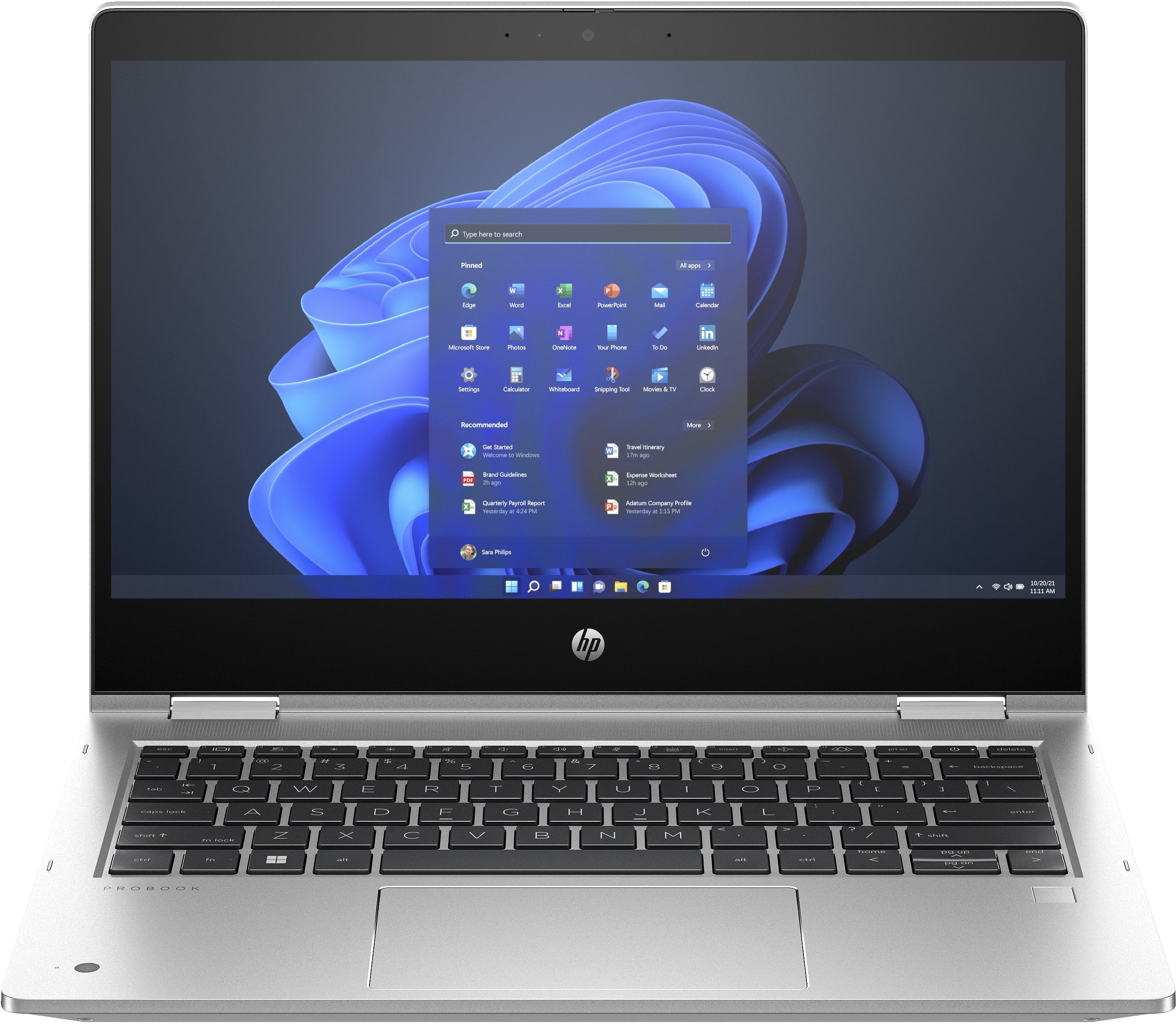 HP Pro x360 435 G10 13.3" FHD Convertible Notebook, AMD R7-7730U, 2.0GHz, 16GB RAM, 512GB SSD, Win11P - 7P3C6UT#ABA