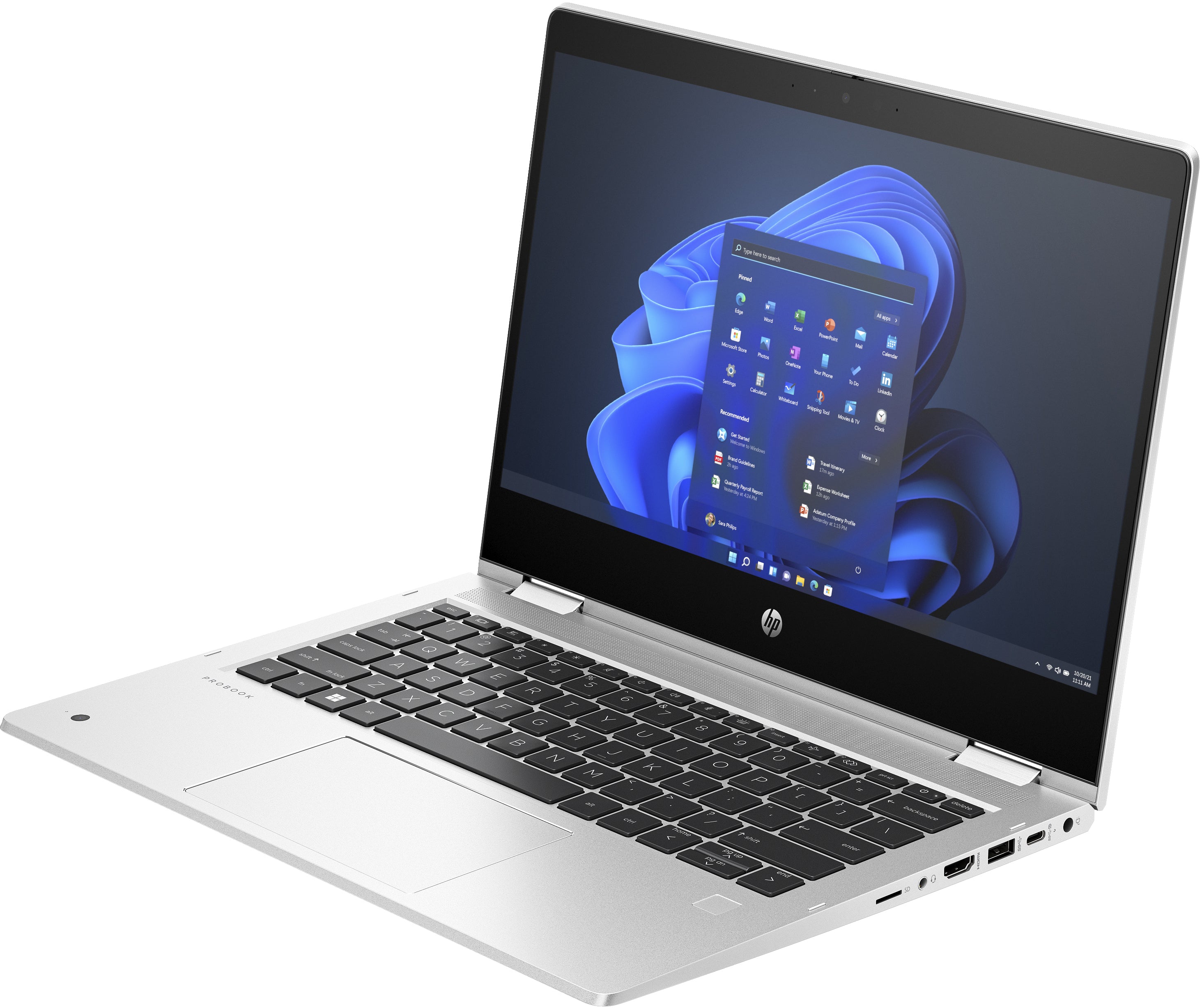 HP Pro x360 435 G10 13.3" FHD Convertible Notebook, AMD R7-7730U, 2.0GHz, 16GB RAM, 512GB SSD, Win11P - 7P3C6UT#ABA (Certified Refurbished)