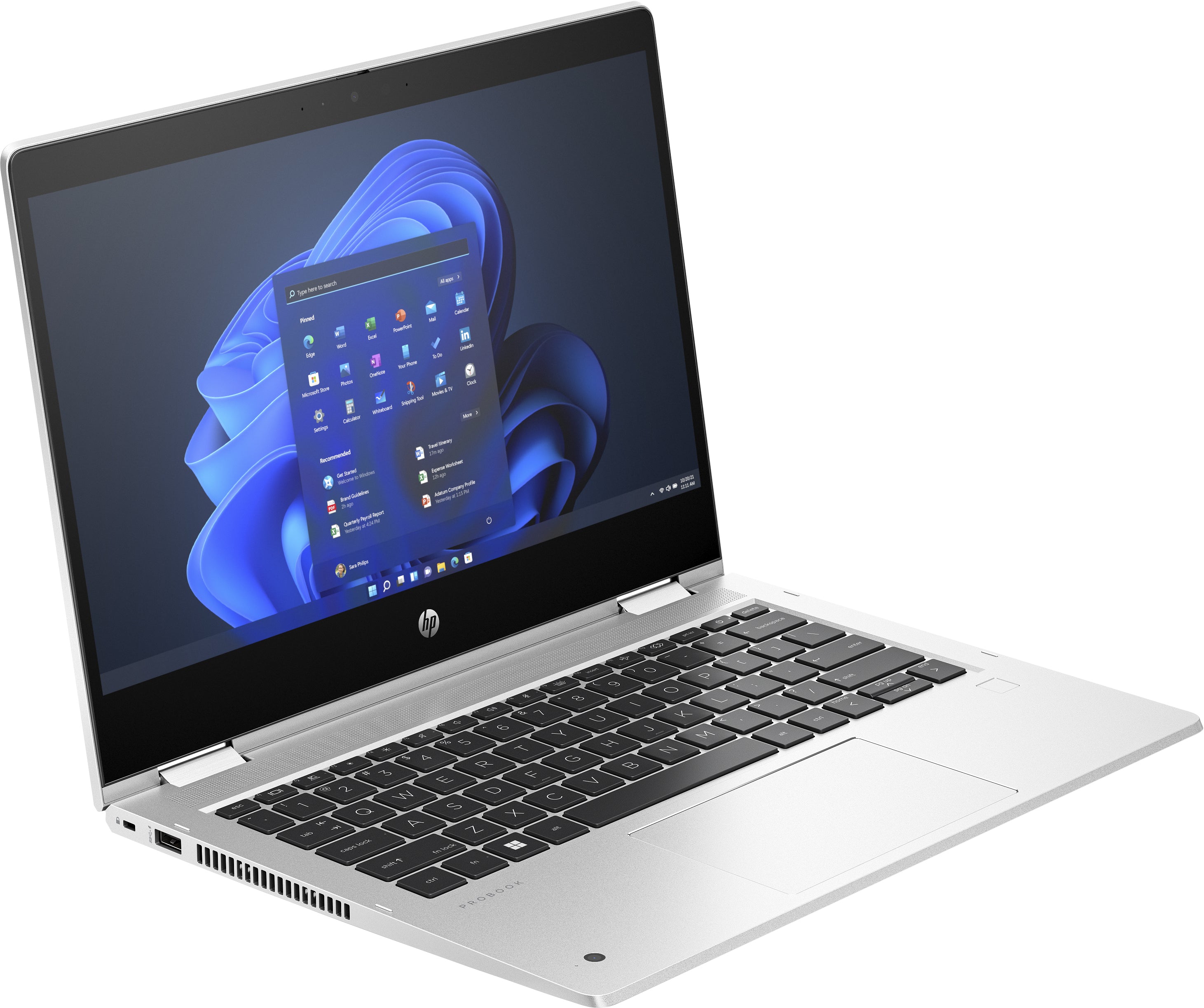 HP Pro x360 435 G10 13.3" FHD Convertible Notebook, AMD R5-7530U, 2.0GHz, 16GB RAM, 256GB SSD, Win11P - 7P3C5UT#ABA