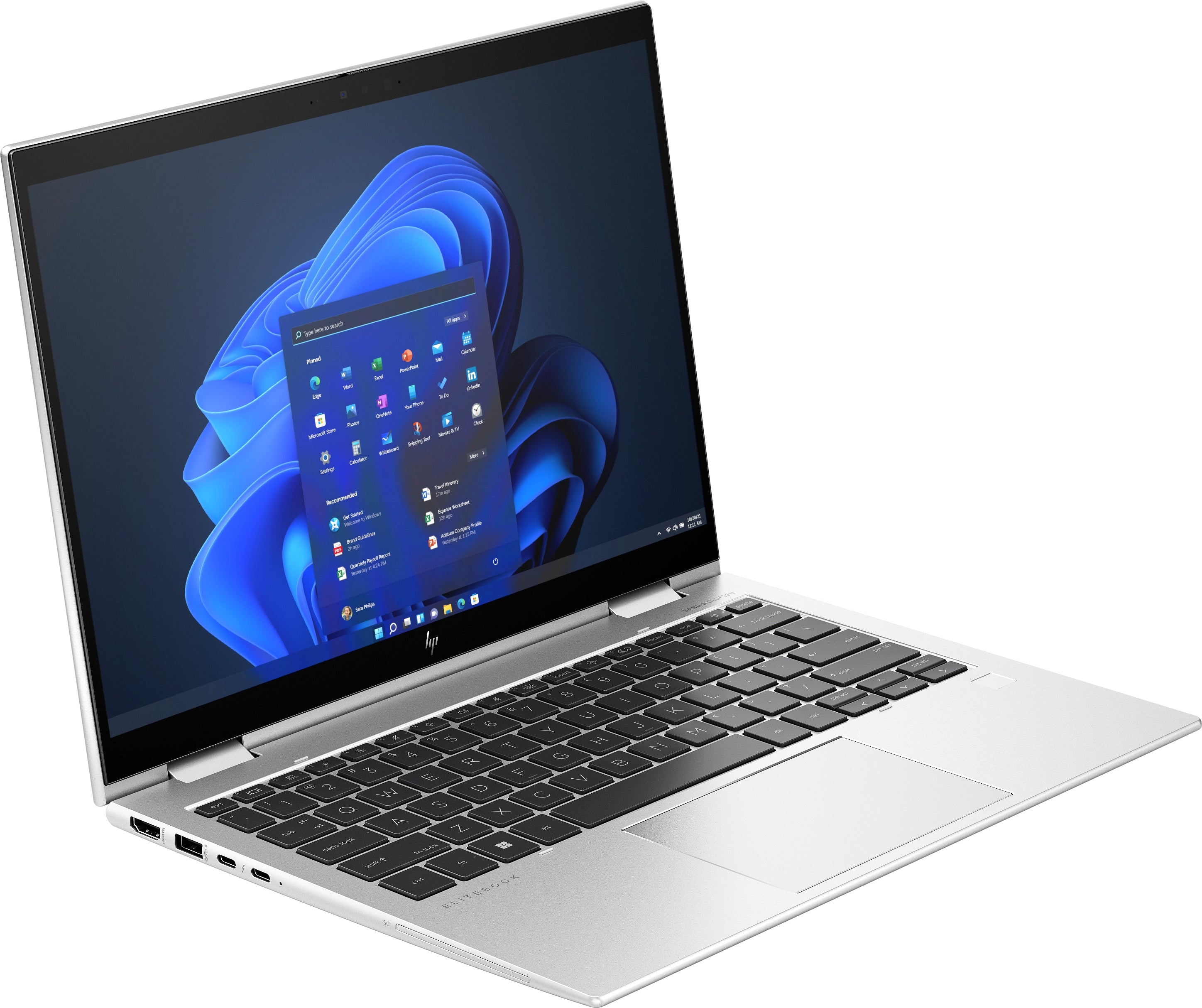 HP Elite x360 830 G10 13.3" WUXGA Convertible Notebook, Intel i5-1345U, 1.60GHz, 16GB RAM, 512GB SSD, Win11P - 895M7UT#ABA