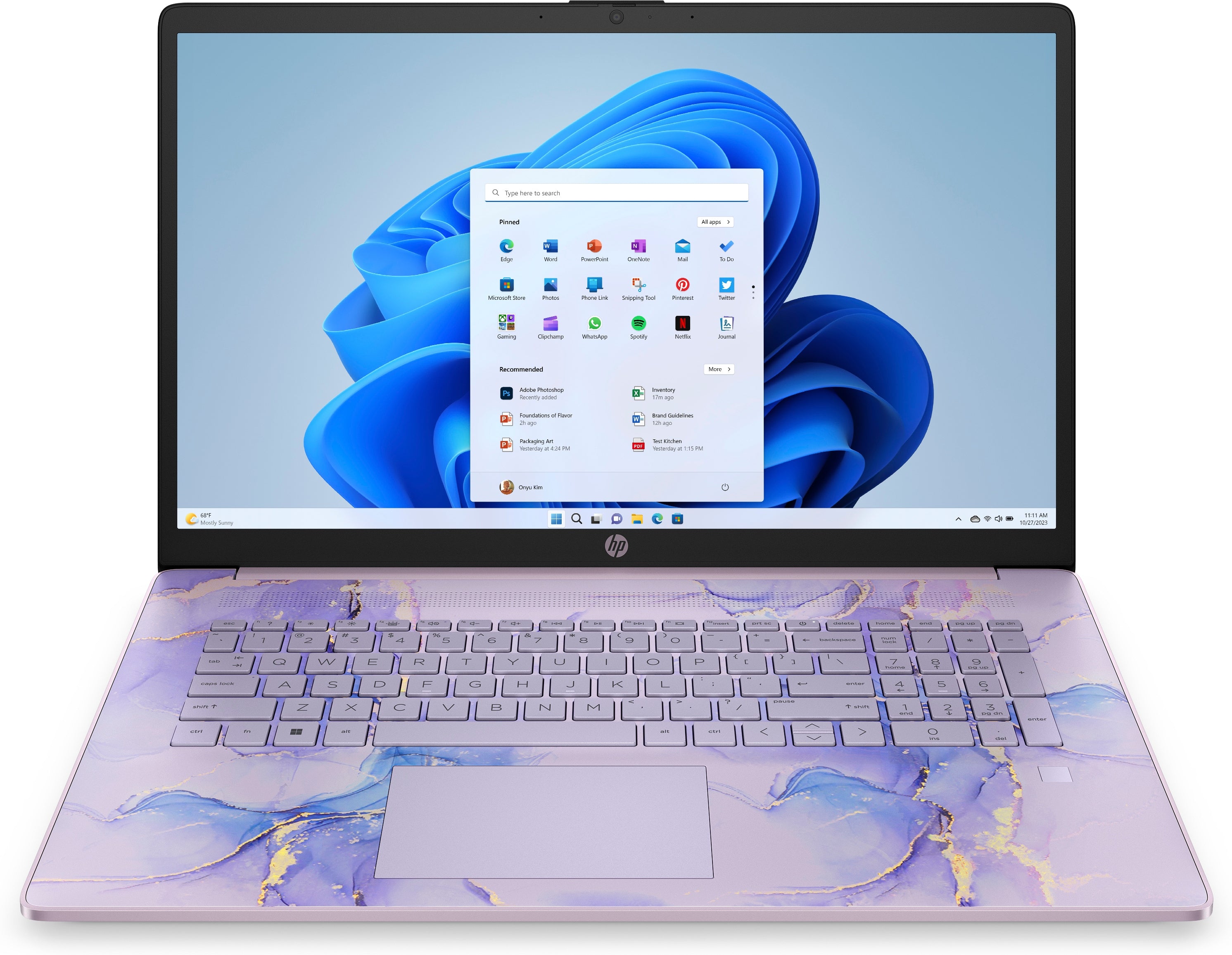 HP 17-cp3904ds 17.3" HD+ Notebook, AMD R5-7530U, 2.0GHz, 8GB RAM, 256GB SSD, Win11H - 8B2N0UA#ABA (Certified Refurbished)
