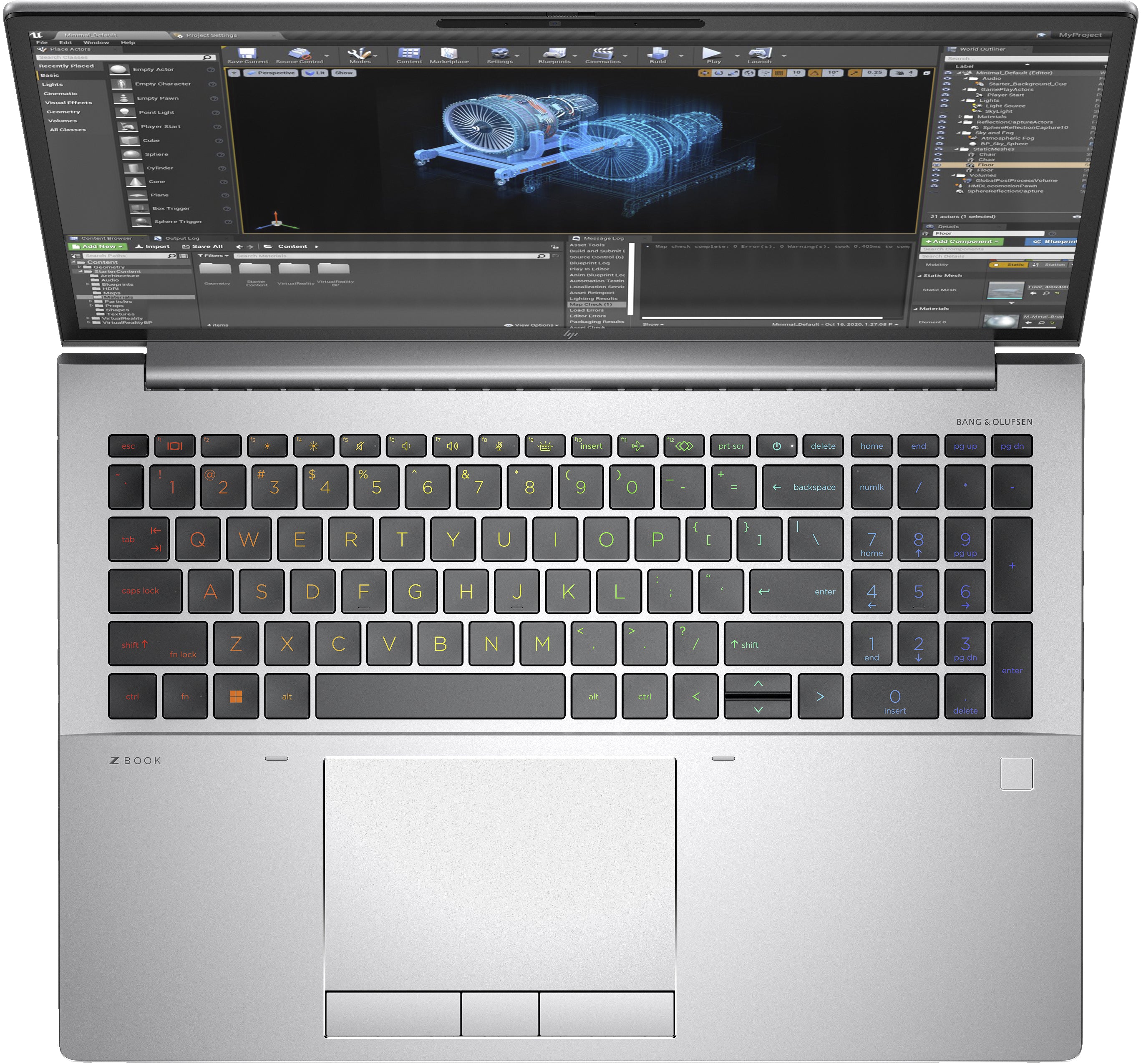 HP ZBook Fury 16 G10 16" WUXGA Mobile Workstation, Intel i9-13950HX, 4.0GHz, 64GB RAM, 2TB SSD, Win11P - 878K8UT#ABA