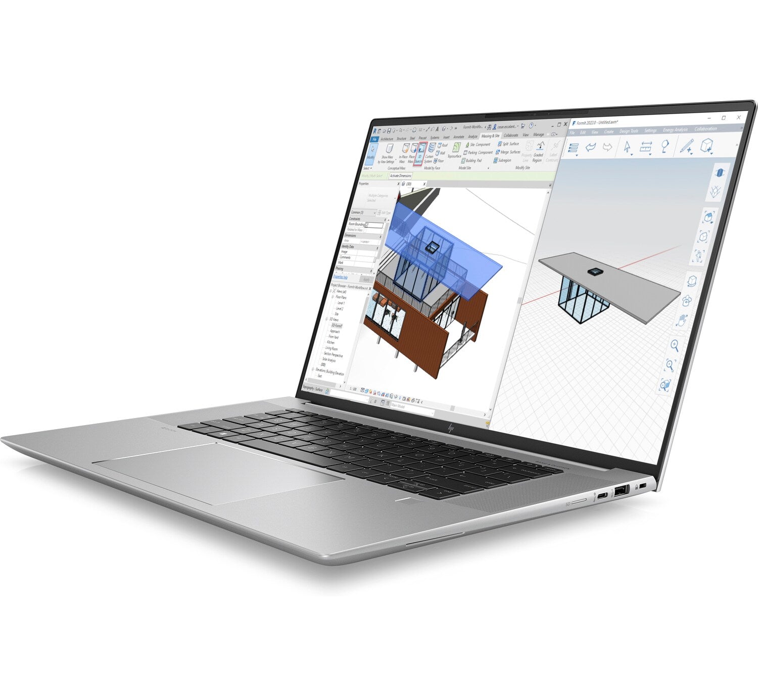 HP ZBook Studio G10 16" WUXGA Mobile Workstation, Intel i7-13800H, 2.50GHz, 32GB RAM, 1TB SSD, Win11P - 894F1UT#ABA