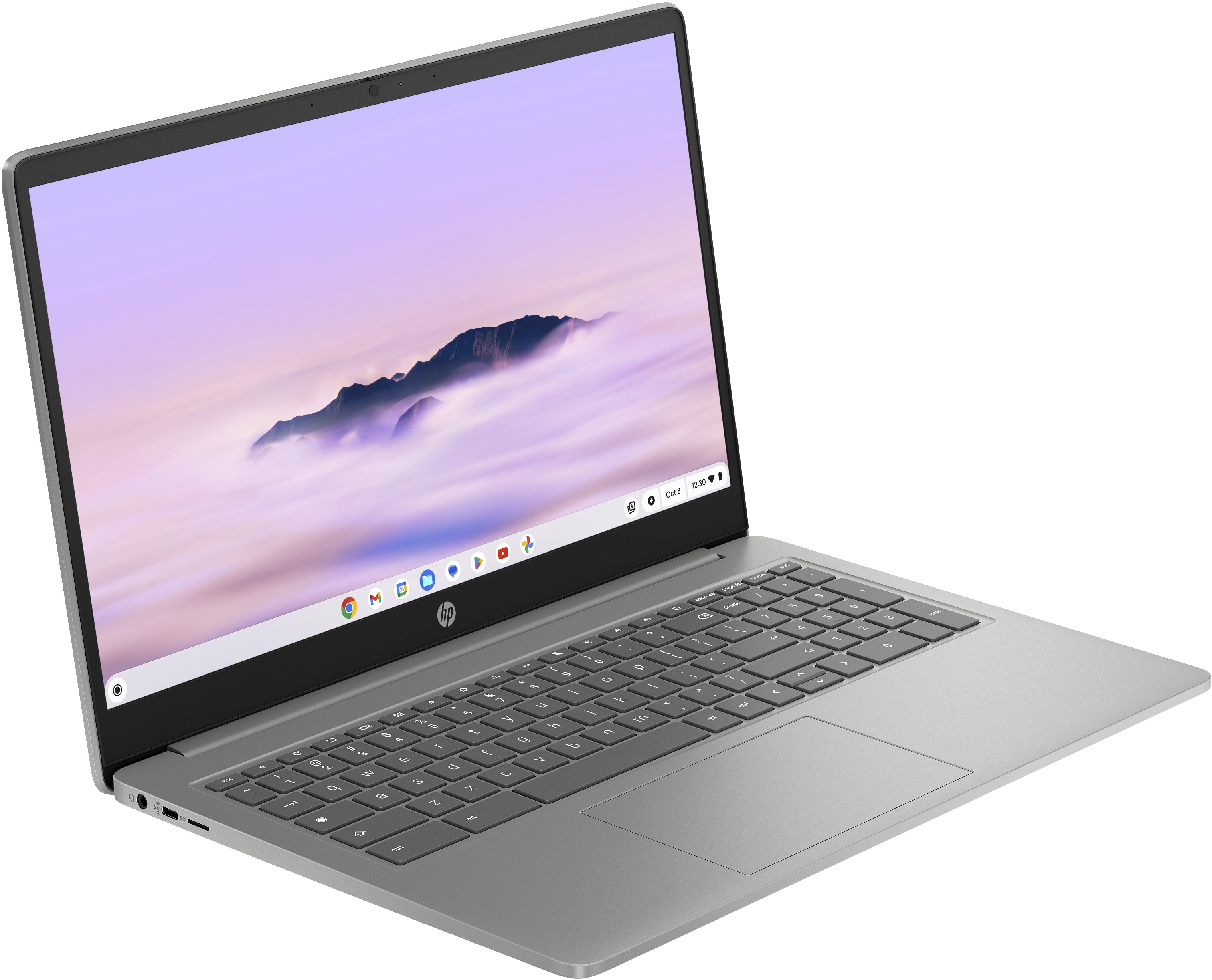 HP 15a-nb0033dx 15.6" FHD Chromebook Plus Laptop, Intel i3-N305, 3.80GHz, 8GB RAM, 128GB UFS, ChromeOS - 8D616UA#ABA (Certified Refurbished)