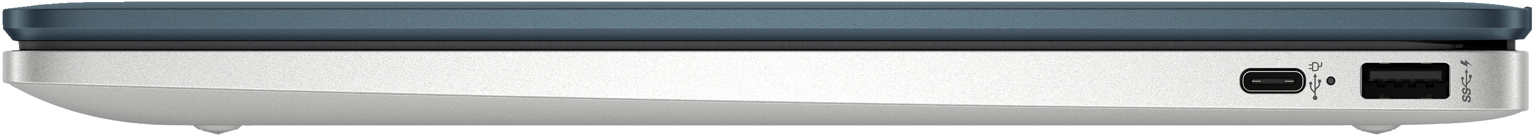 HP 14a-na0703ds 14" HD Chromebook, Intel Celeron N4120, 1.10GHz, 4GB RAM, 128GB eMMC, ChromeOS - 8T835UA#ABA