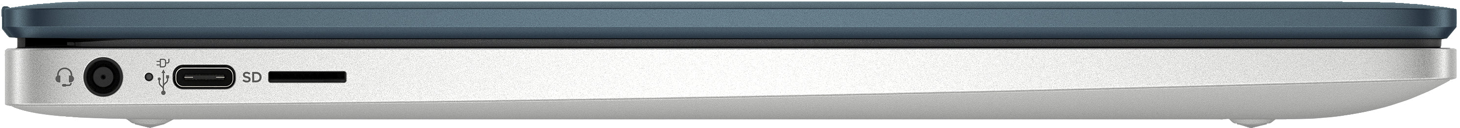 HP 14a-na0703ds 14" HD Chromebook, Intel Celeron N4120, 1.10GHz, 4GB RAM, 128GB eMMC, ChromeOS - 8T835UA#ABA