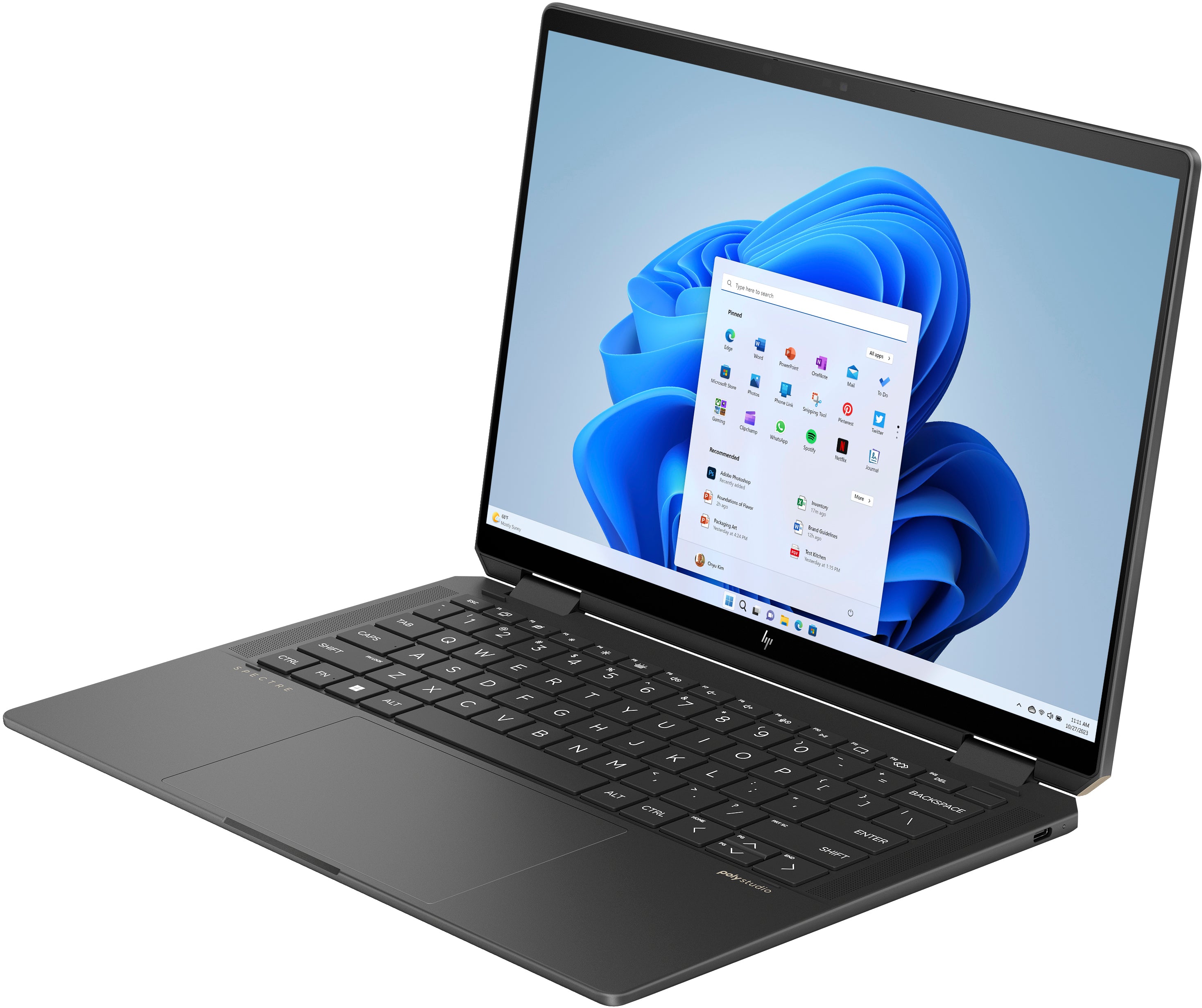 HP Spectre x360 14-eu0013dx 14" 2.8K Convertible Notebook, Intel U7 155H, 1.40GHz, 16GB RAM, 1TB SSD, Win11H - 979L2UA#ABA (Certified Refurbished)