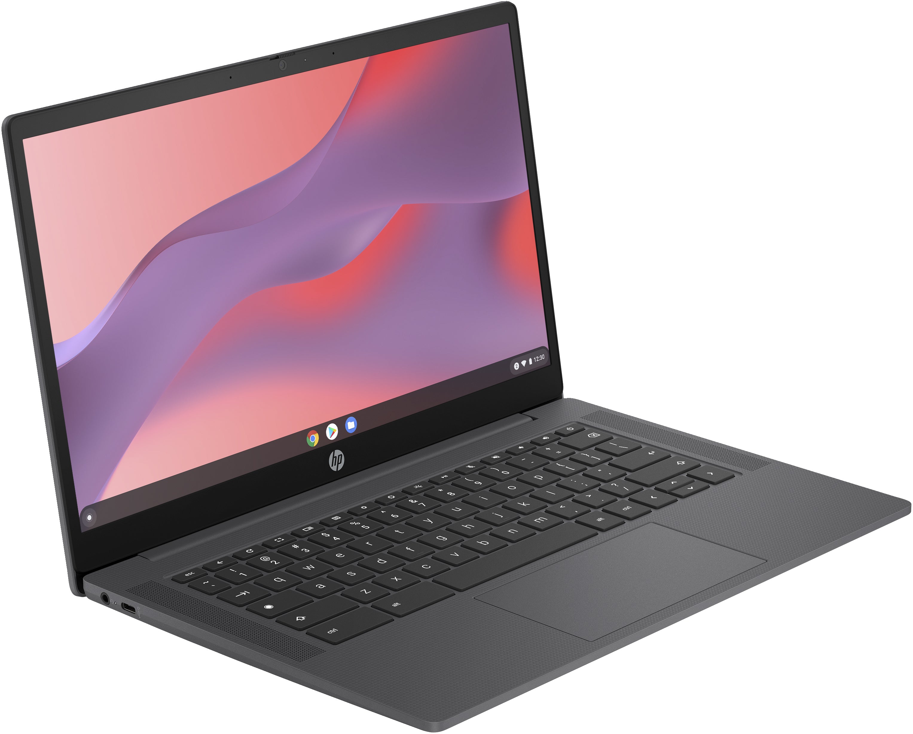 HP 14a-nf0000nr 14" HD Chromebook, Intel N100, 0.8GHz, 4GB RAM, 64GB eMMC, ChromeOS - 9P988UA#ABA