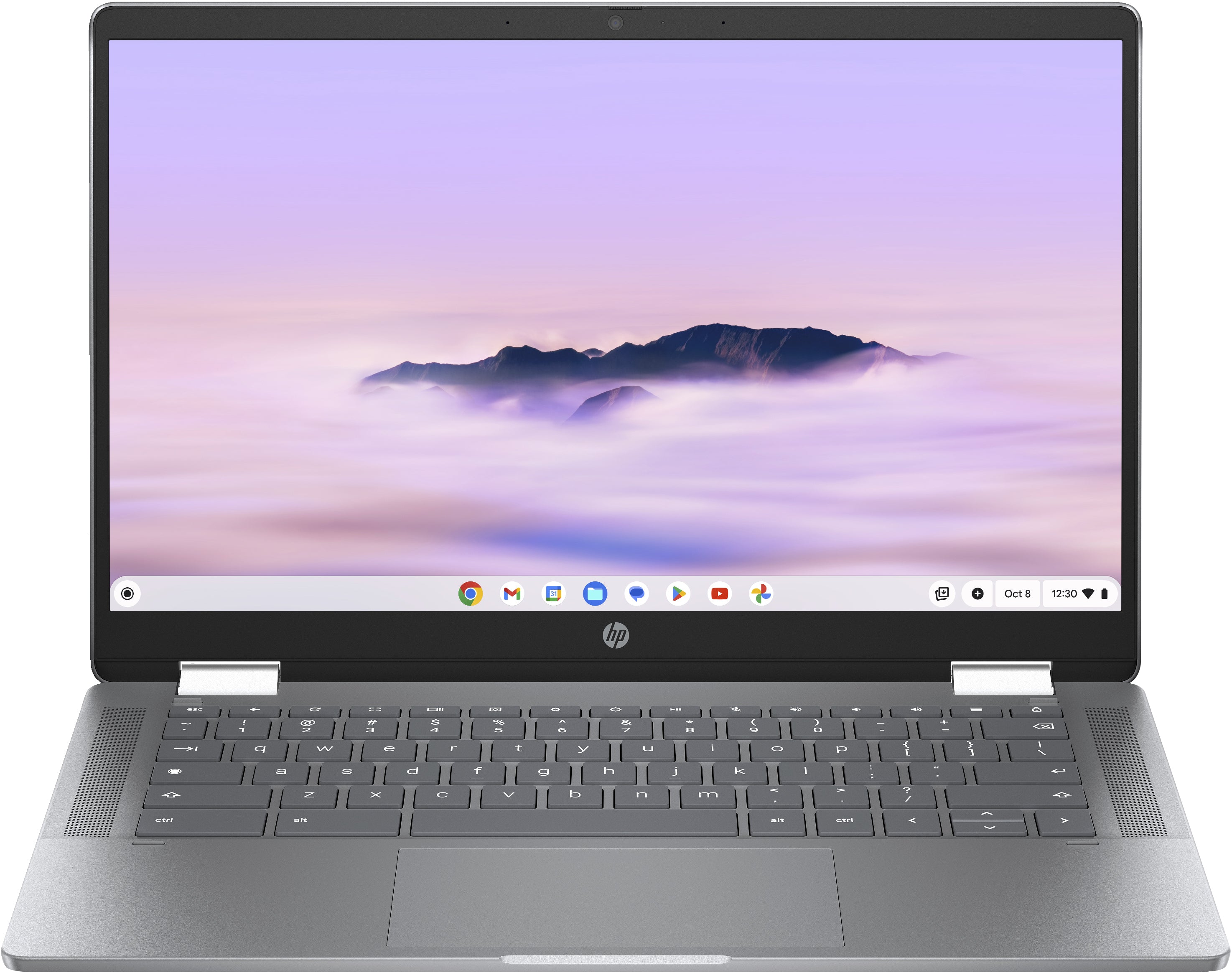HP x360 14b-cd0010nr 14" FHD Chromebook PLUS Laptop, Intel i3-N305, 3.80GHz, 8GB RAM, 128GB UFS, ChromeOS - 9P989UA#ABA