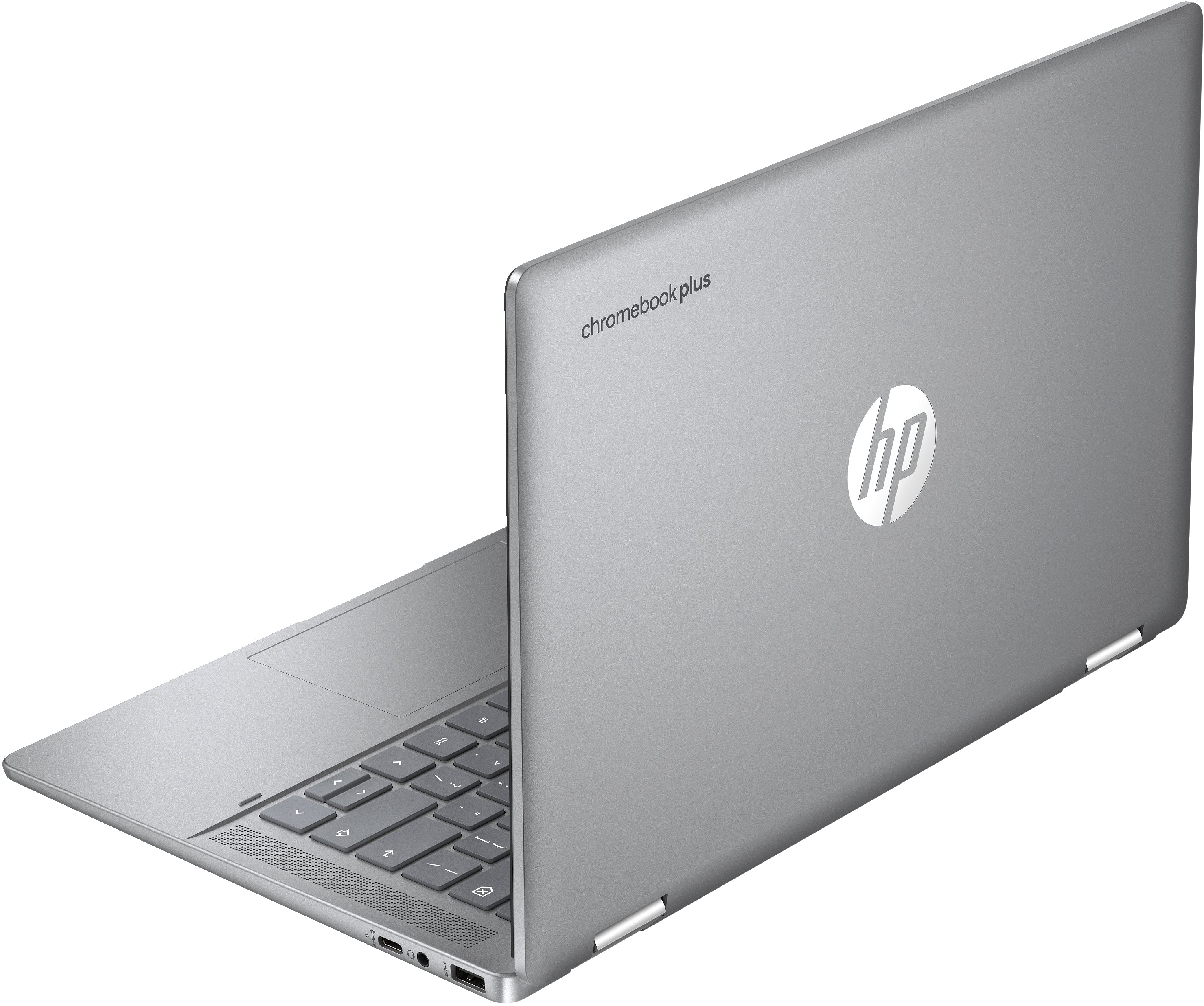 HP x360 14b-cd0010nr 14" FHD Chromebook PLUS Laptop, Intel i3-N305, 3.80GHz, 8GB RAM, 128GB UFS, ChromeOS - 9P989UA#ABA