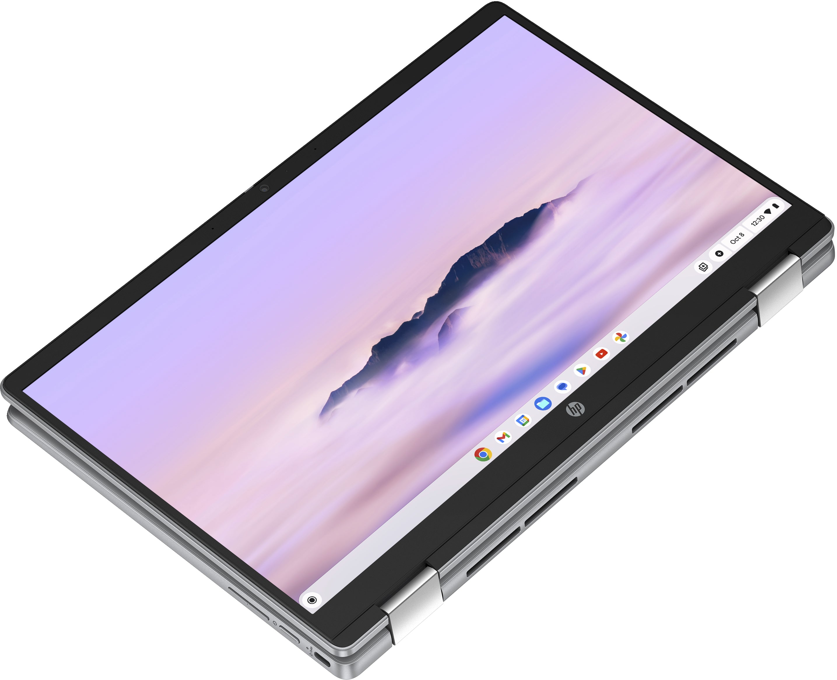 HP x360 14b-cd0010nr 14" FHD Chromebook PLUS Laptop, Intel i3-N305, 3.80GHz, 8GB RAM, 128GB UFS, ChromeOS - 9P989UA#ABA