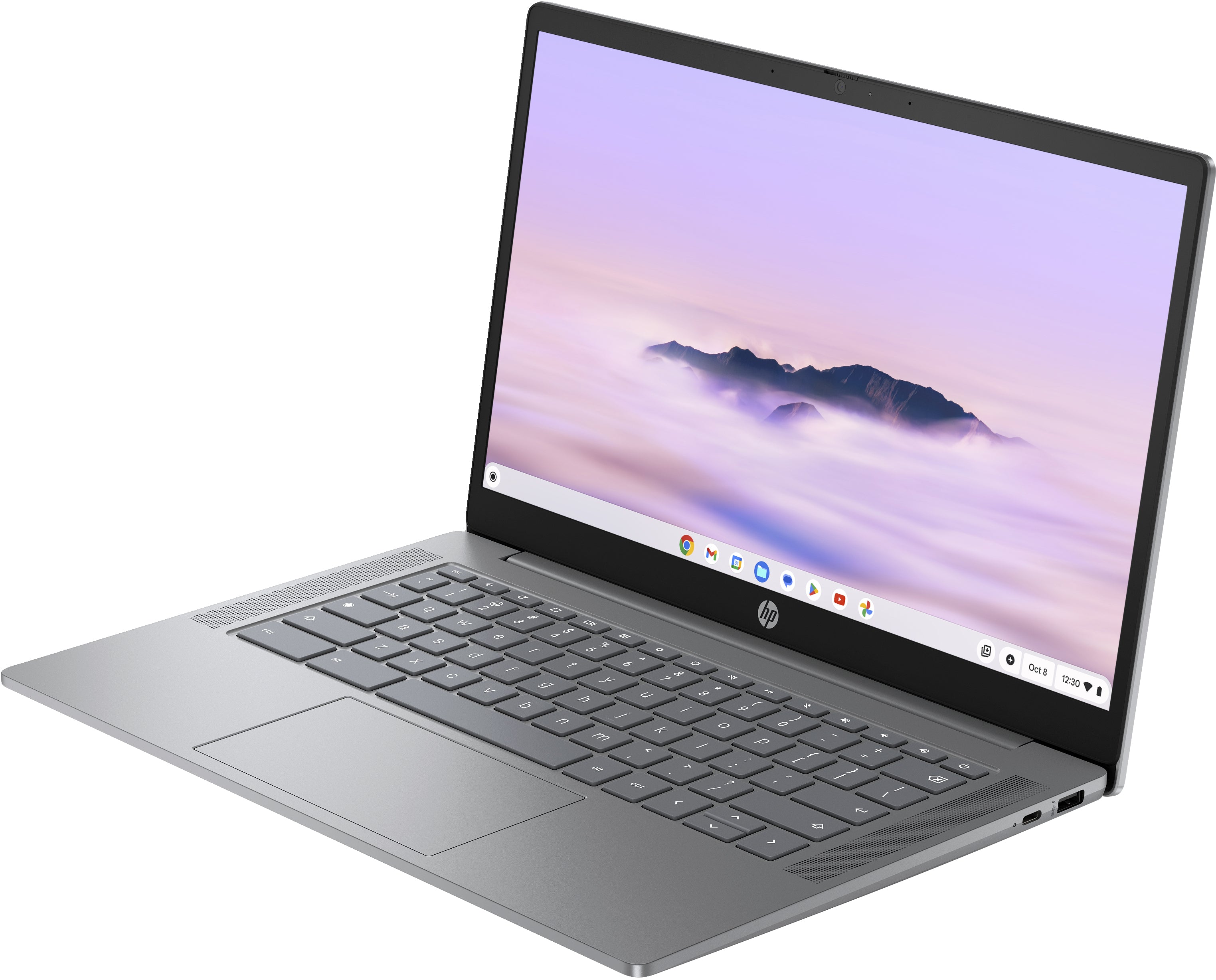 HP 14a-nf0050nr 14" FHD Chromebook, Intel i3-N305, 3.80GHz, 8GB RAM, 128GB UFS, ChromeOS - 9P9X2UA#ABA