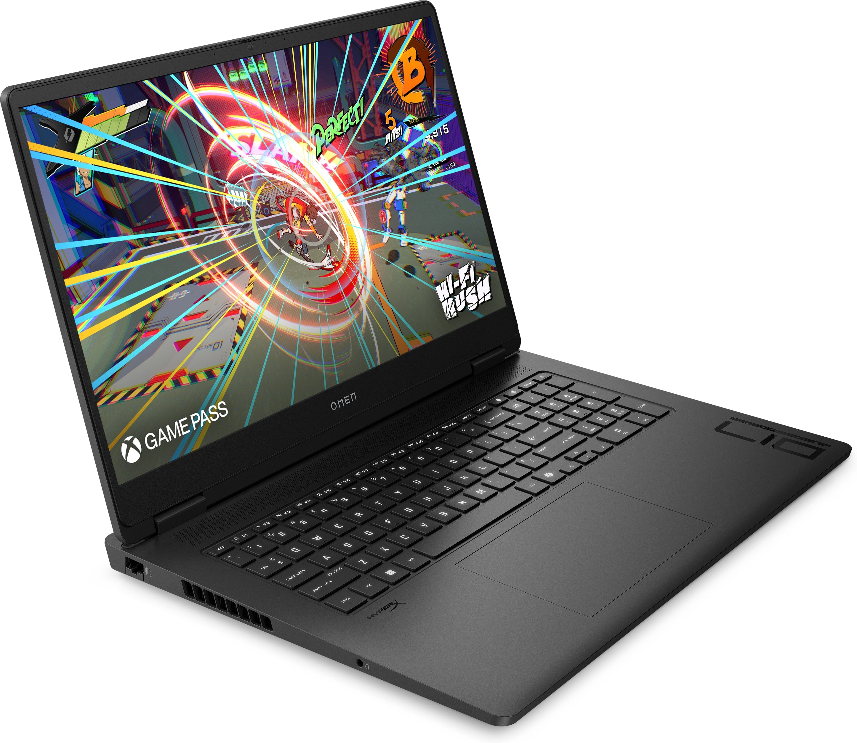 HP Omen 17-db1500nr 17.3" FHD Gaming Notebook, AMD Ryzen AI 7 350, 16GB RAM, 512GB SSD, Win11H - B6KW3UA#ABA