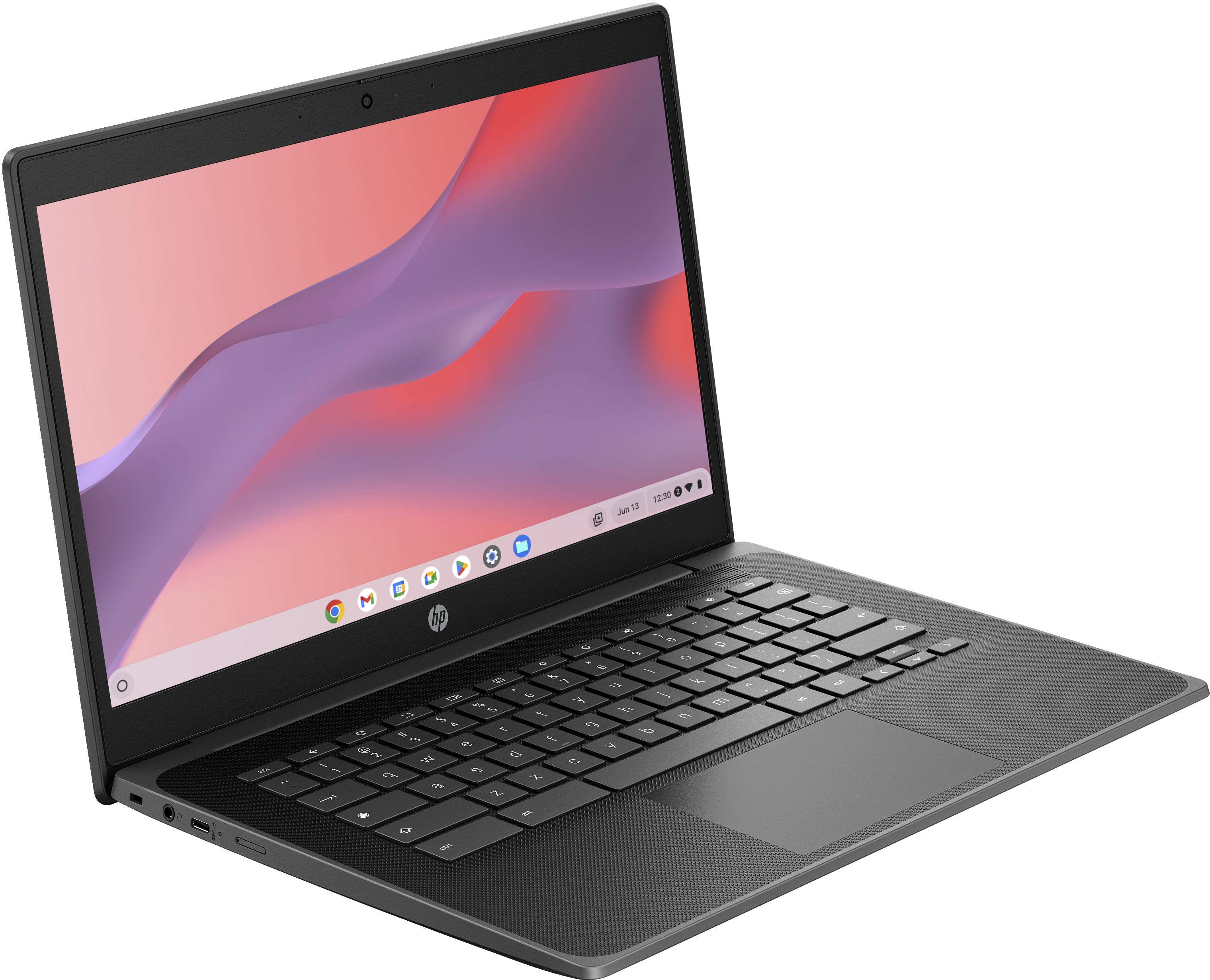 HP Fortis 14 G11 14" HD Chromebook, Intel N100, 0.8GHz, 4GB RAM, 32GB eMMC, ChromeOS - 9R389UT#ABA (Certified Refurbished)
