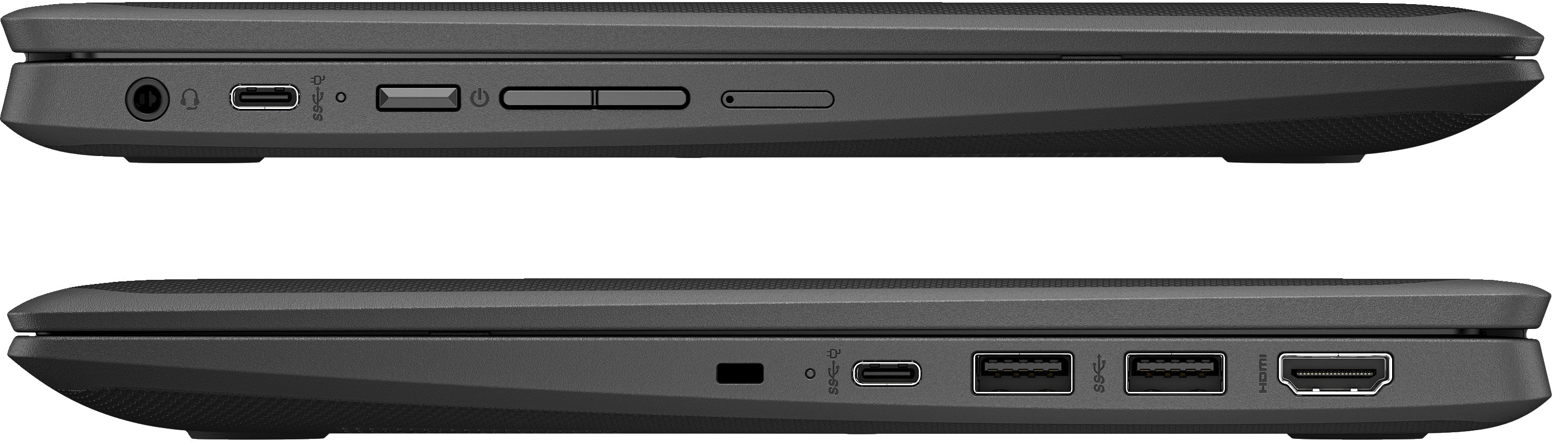 HP Fortis x360 11 G5 11.6" HD Convertible Chromebook, Intel N100, 0.8GHz, 4GB RAM, 32GB eMMC, ChromeOS - 9R396UT#ABA