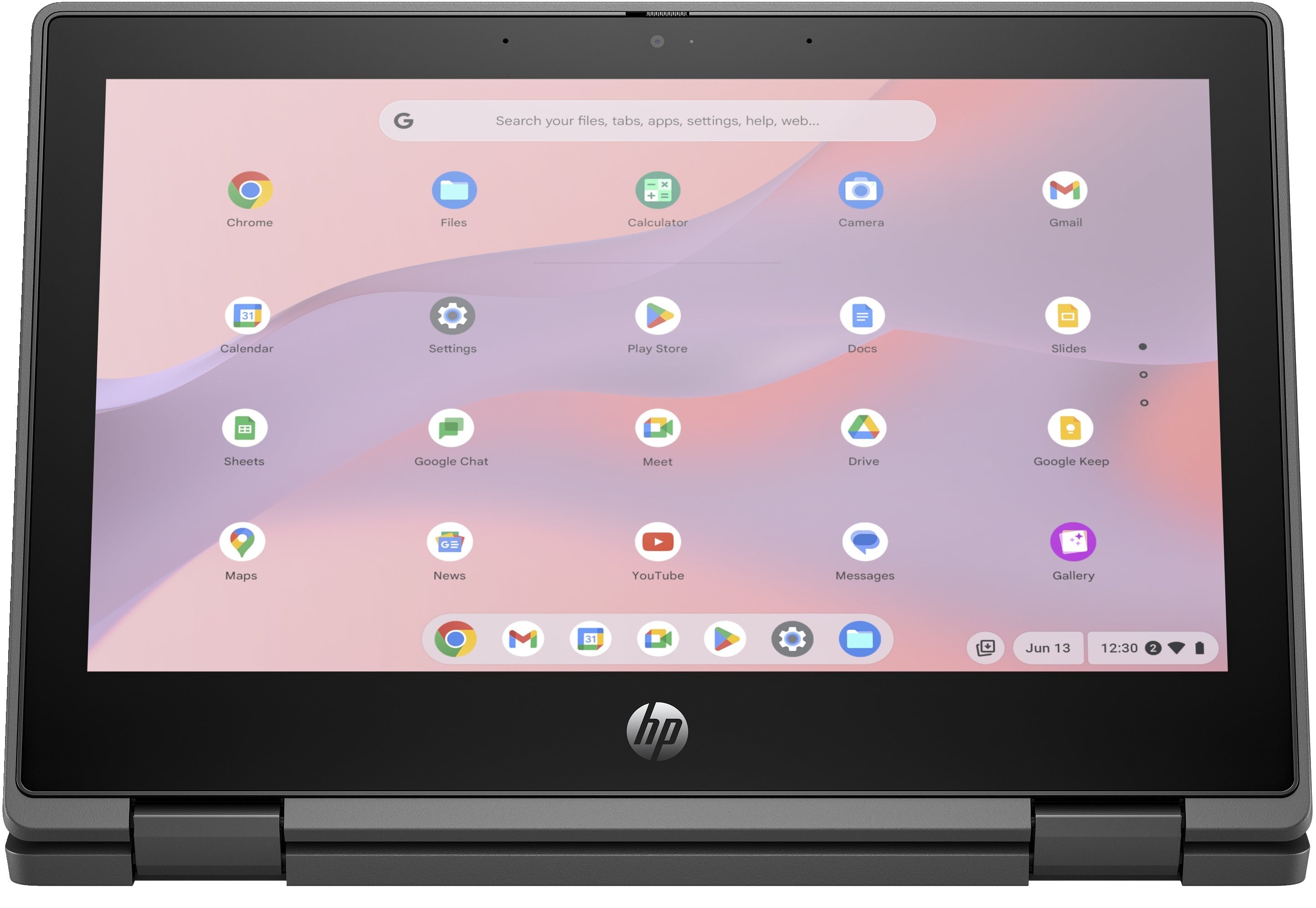 HP Fortis x360 11 G5 11.6" HD Convertible Chromebook, Intel N100, 0.8GHz, 4GB RAM, 32GB eMMC, ChromeOS - 9R396UT#ABA