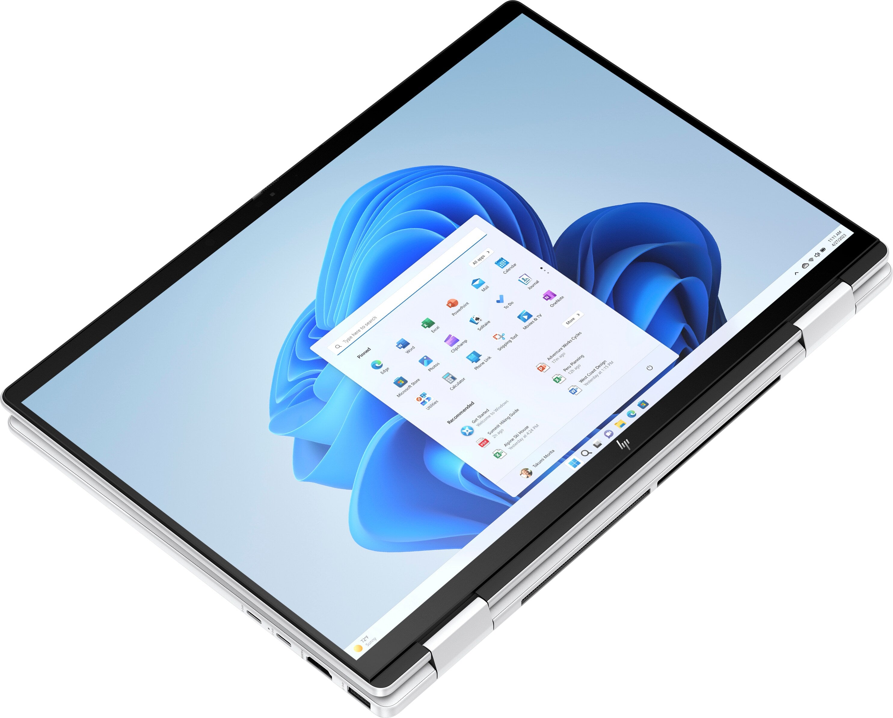 HP Envy x360 14-fa0023dx 14" 2K Convertible Notebook, AMD R7-8840HS, 3.30GHz, 16GB RAM, 1TB SSD, Win11H - 9S1R4UA#ABA (Certified Refurbished)