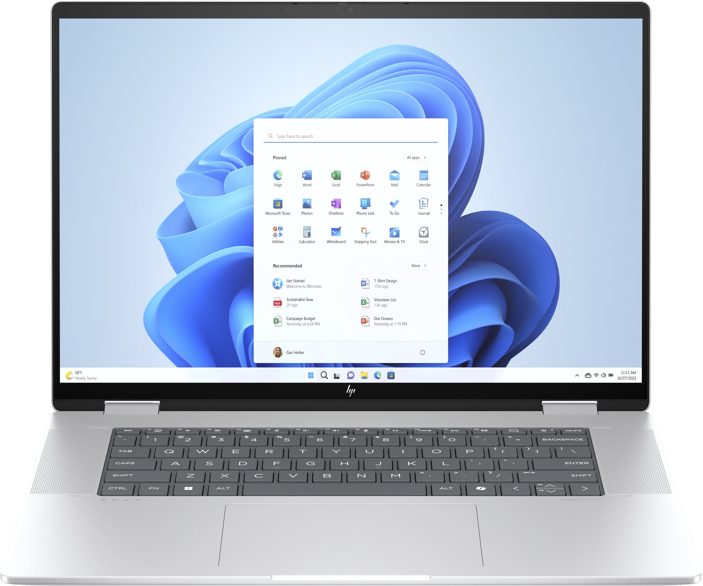 HP Envy x360 16-ac0023dx 16" WUXGA Convertible Notebook, Intel U7 155U, 1.70GHz, 16GB RAM, 1TB SSD, W11H - 9S1R6UA#ABA (Refurbished)