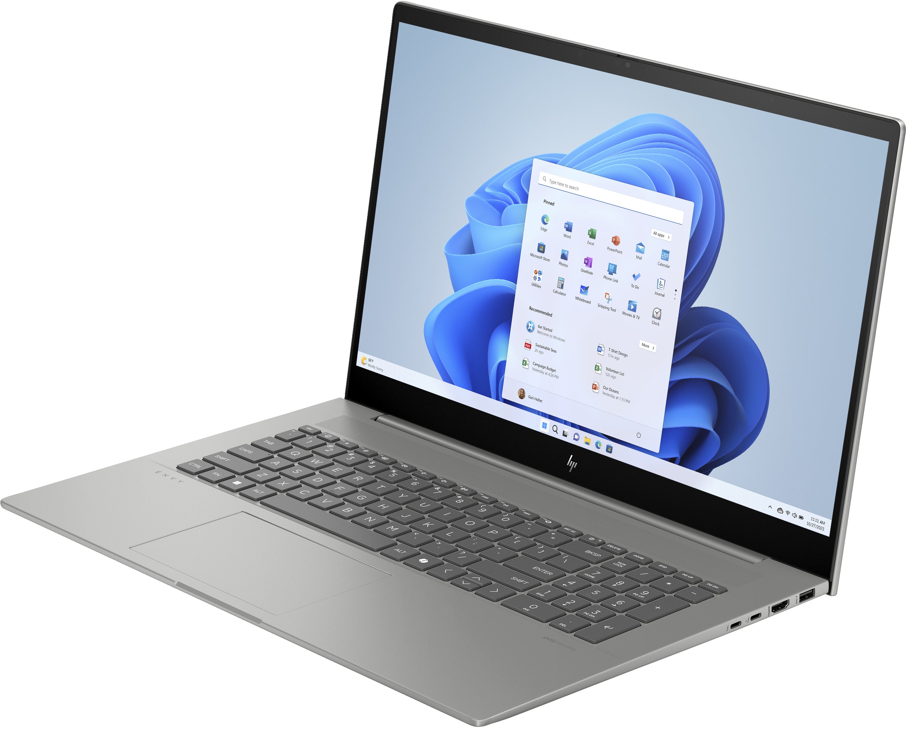 HP ENVY 17-cw1097nr 17.3" 4K UHD Notebook, Intel U7 155U, GeForce RTX 3050, 32GB RAM, 1TB SSD, W11H- 9U7B9UA#ABA (Refurbished)