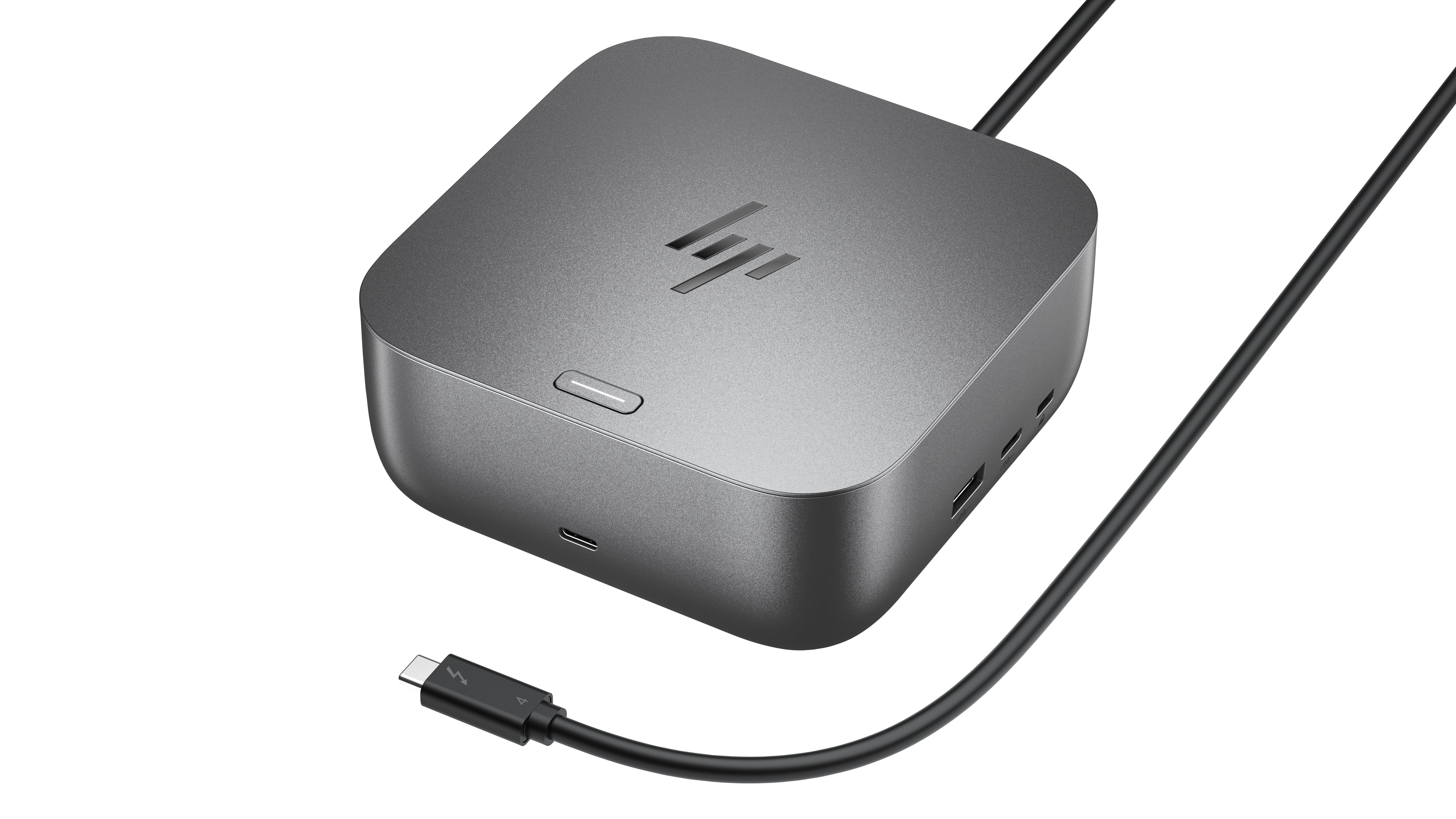 HP Thunderbolt 100W TAA G6 Dock, USB-C, HDMI, RJ45, Thunderbolt, DisplayPort - 9X478AA#ABA (Certified Refurbished)