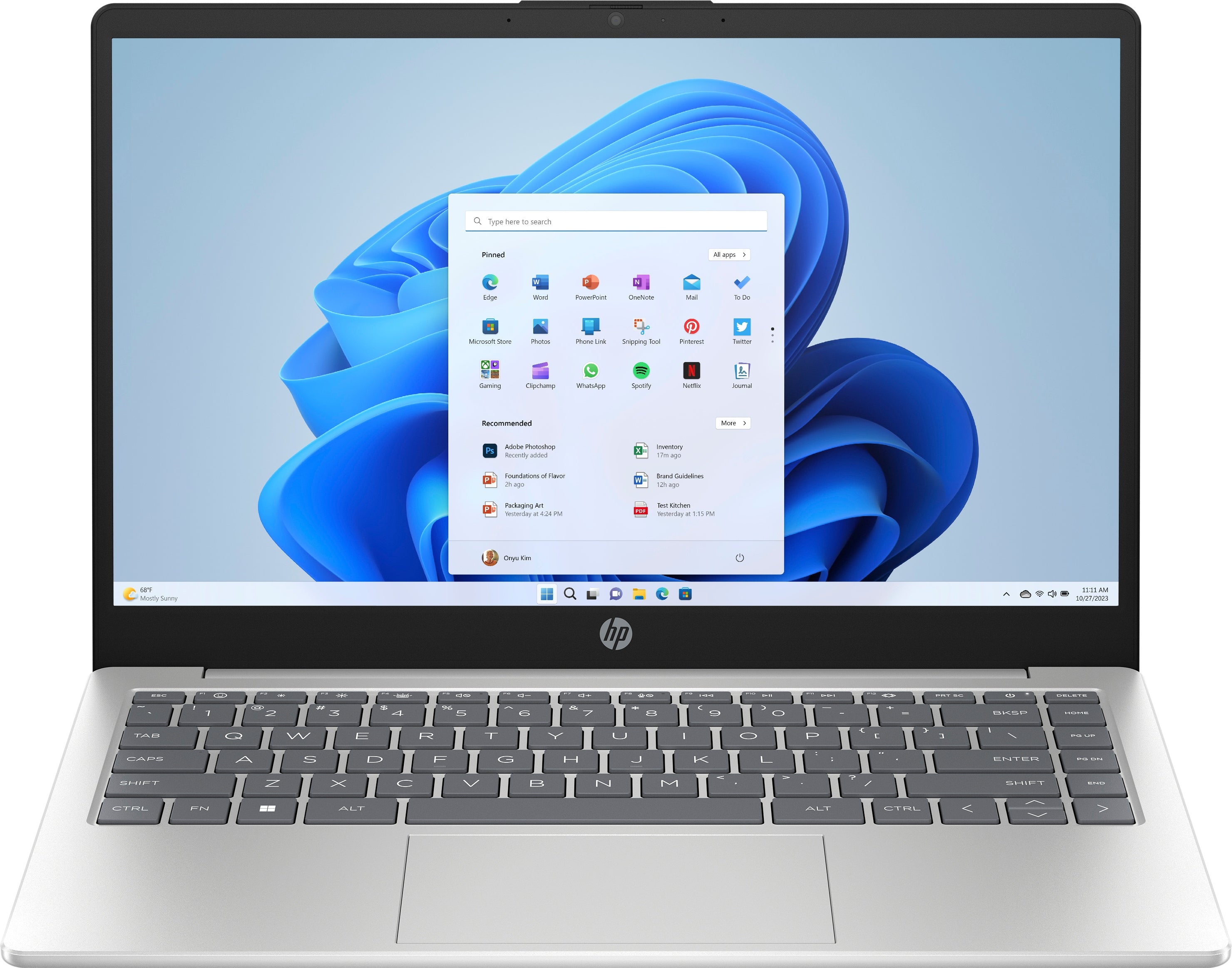 HP 14-em0536nr 14" HD Notebook, AMD R5-7520U, 2.80GHz, 8GB RAM, 512GB SSD, Win11H - BH4L0UA#ABA