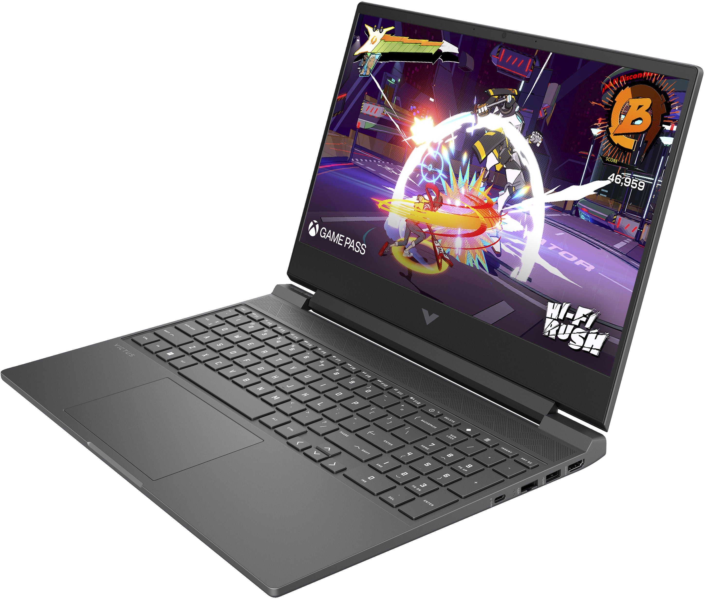HP Victus 15-fb2063dx 15.6" FHD Gaming Notebook, AMD R5-7535HS, Radeon RX 6550M, 8GB RAM, 512GB SSD, Win11H - 9Z7L4UA#ABA (Refurbished)
