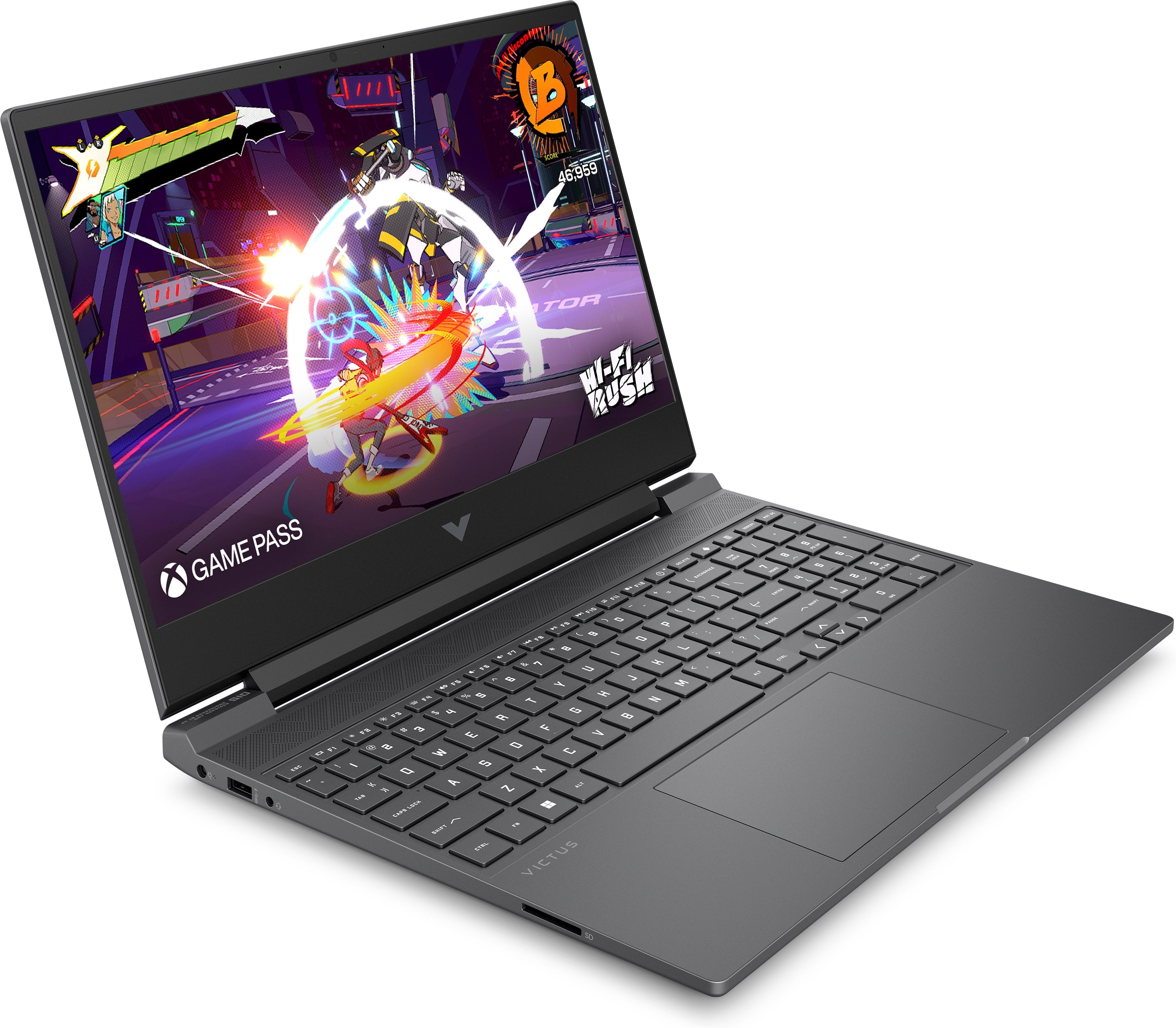 HP Victus 15-fb2063dx 15.6" FHD Gaming Notebook, AMD R5-7535HS, Radeon RX 6550M, 8GB RAM, 512GB SSD, Win11H - 9Z7L4UA#ABA (Refurbished)
