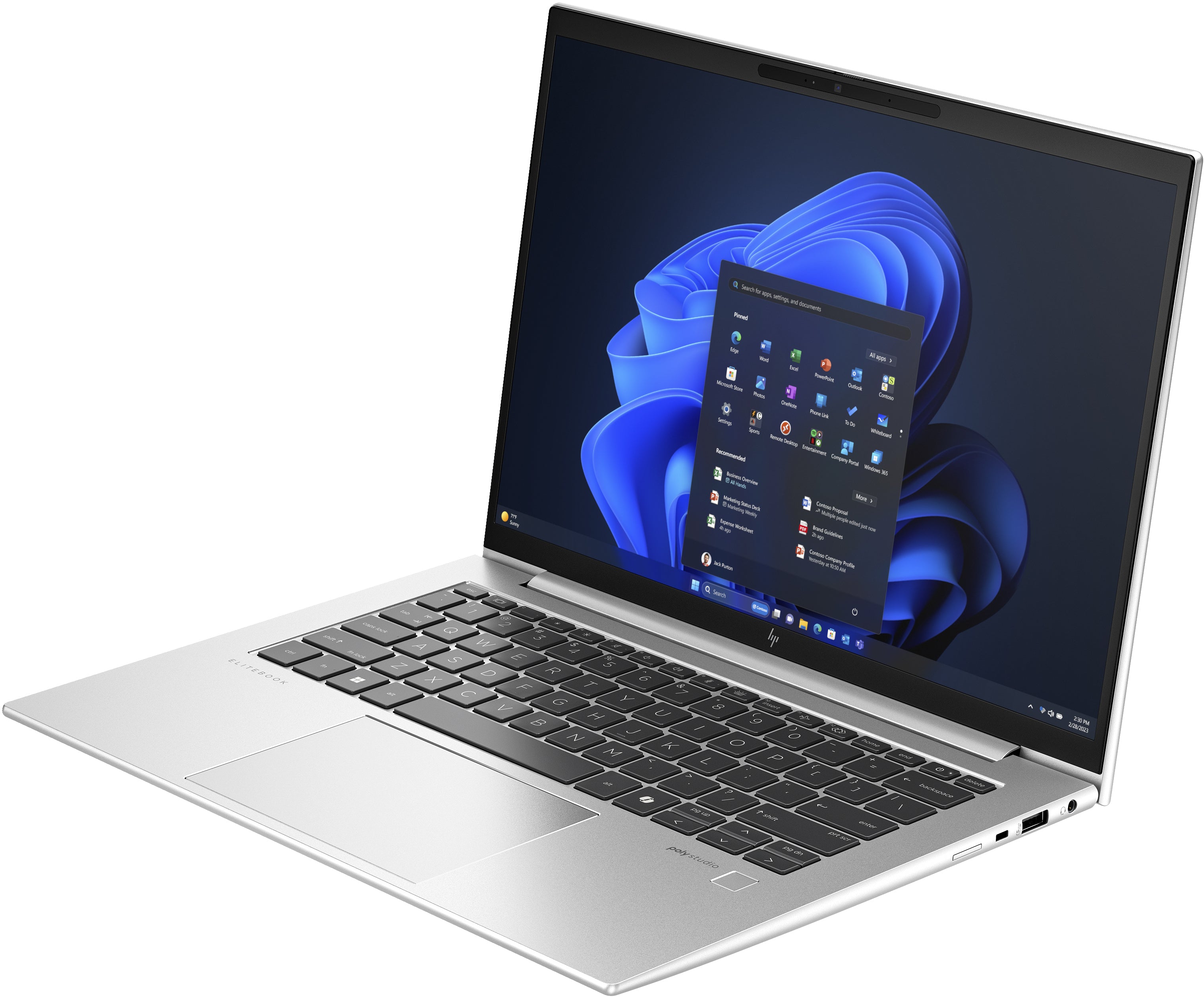 HP EliteBook 840-G11 14" WUXGA Notebook, Intel Ultra 5 125U, 16GB RAM, 256GB SSD, Win11P - CG0H8U8#ABA (Certified Refurbished)