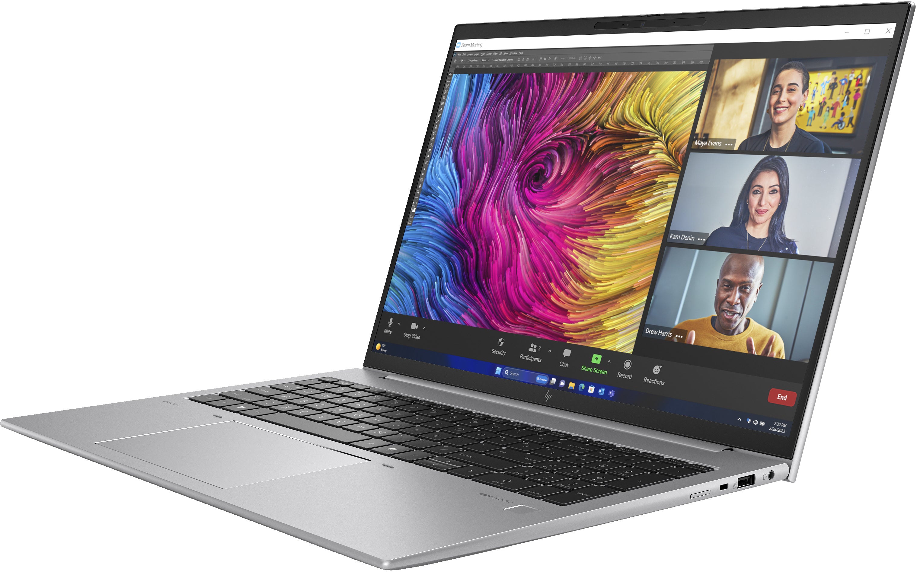 HP ZBook Firefly 16 G11 16" 2.8K Mobile Workstation, Intel Ultra 7 165H, 1.40GHz, 32GB RAM, 1TB SSD, Win11P - A6UG2UT#ABA