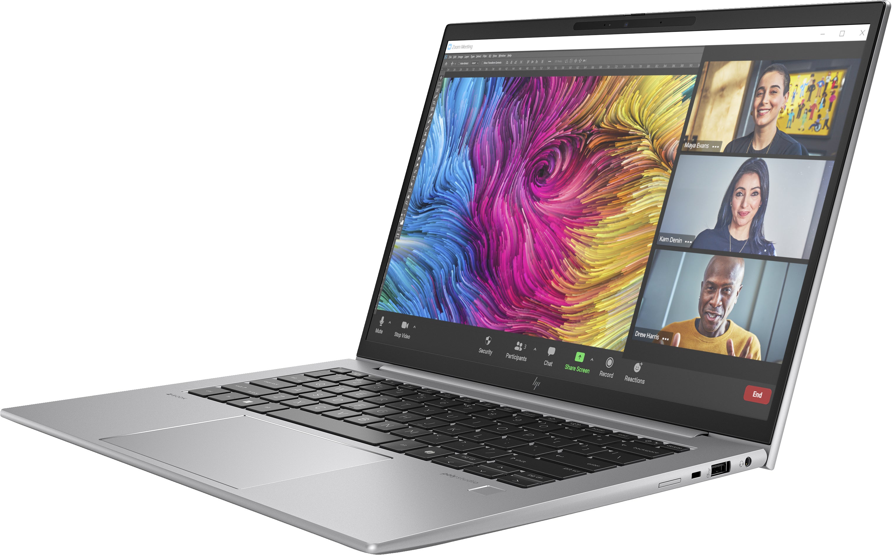 HP ZBook Firefly 14 G11 14" WUXGA Mobile Workstation, Intel Ultra 5 135H, 1.70GHz, 32GB RAM, 512GB SSD, Win11P - D2ZC8U8#ABA