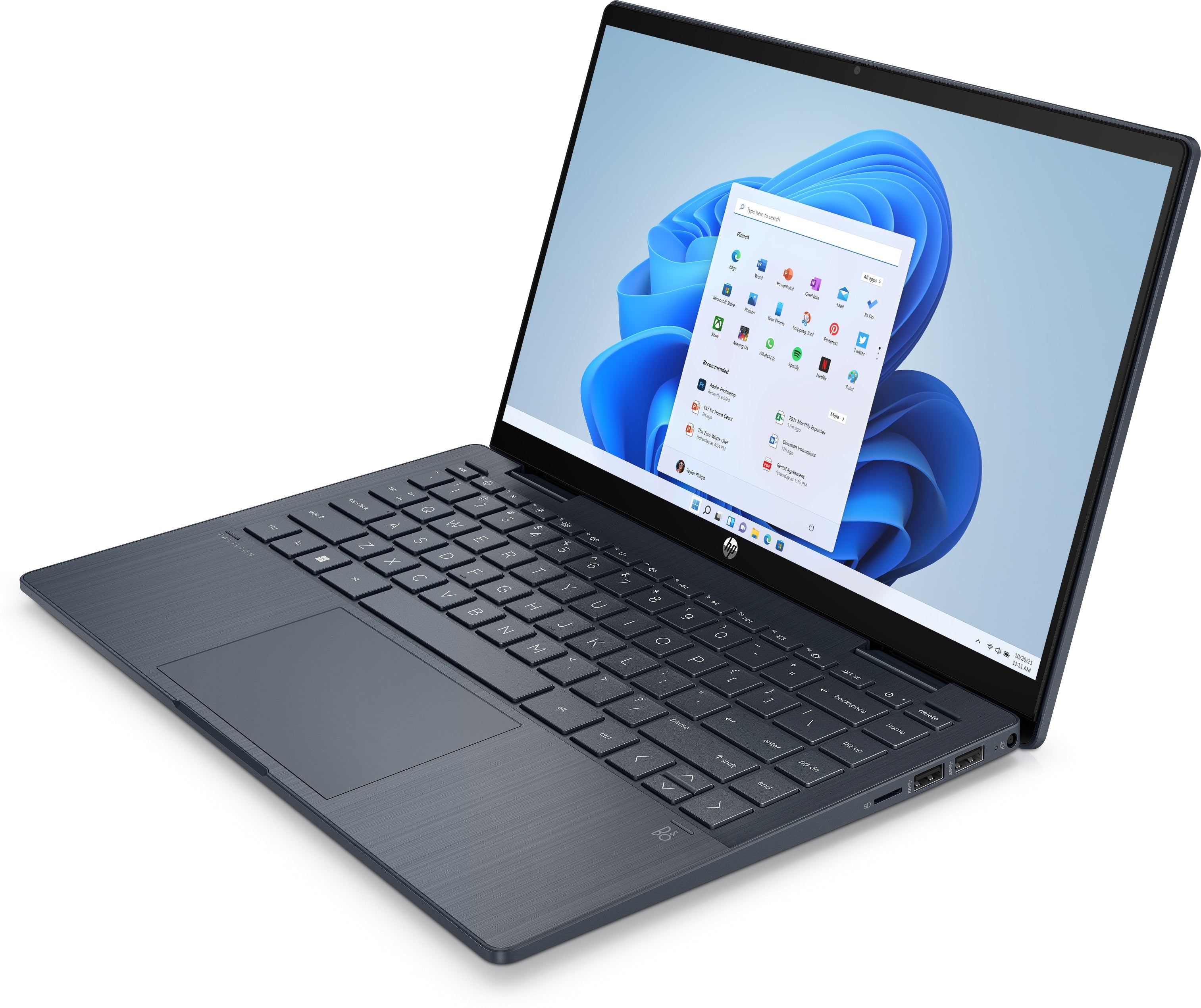 HP Pavilion X360 14-ek1655nr 14" FHD Convertible Notebook, Intel i5-1335U, 1.30GHz, 8GB RAM, 512GB SSD, Win11H - A1YM8UA#ABA
