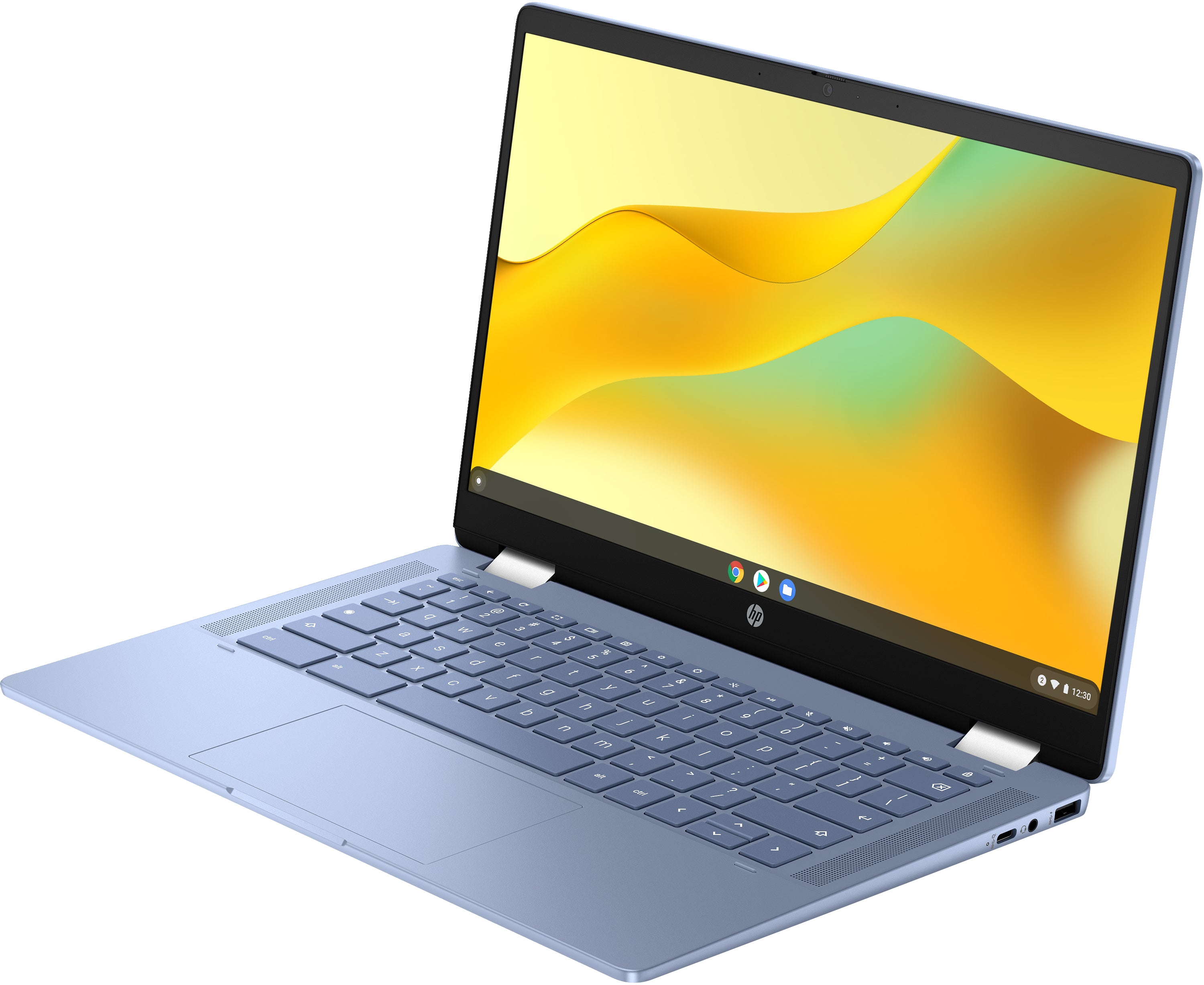 HP x360 14b-cd0046tg 14" HD Convertible Chromebook, Intel N200, 4GB RAM, 128GB UFS, ChromeOS - 9P1T9UA#ABA (Certified Refurbished)