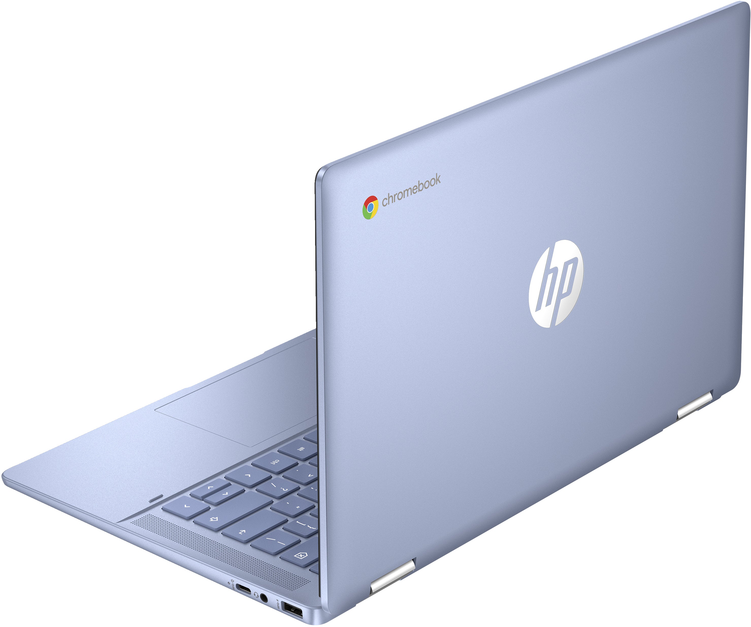 HP x360 14b-cd0046tg 14" HD Convertible Chromebook, Intel N200, 4GB RAM, 128GB UFS, ChromeOS - 9P1T9UA#ABA (Certified Refurbished)