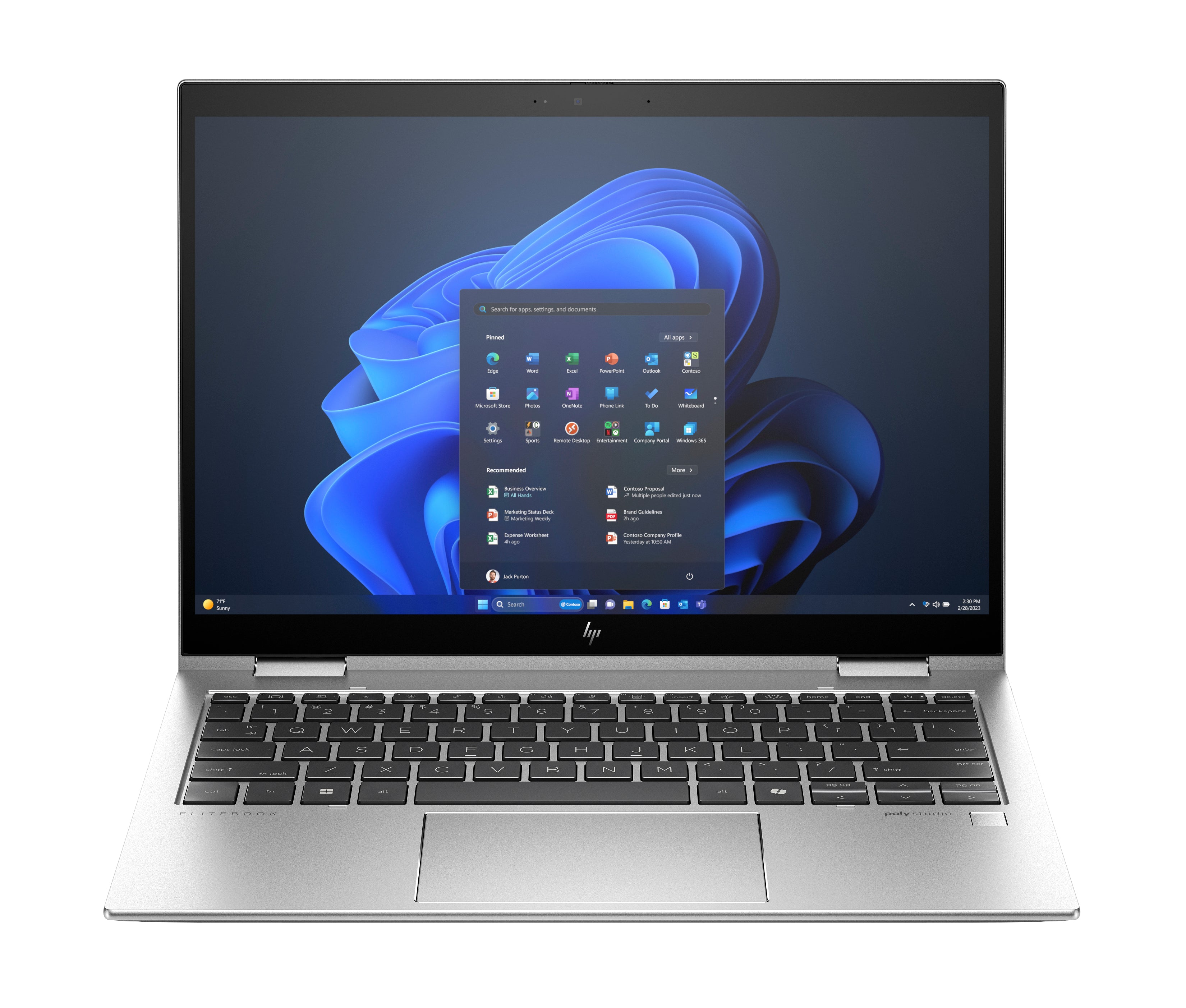 HP Elite X360 830 G11 13.3" WUXGA Convertible Notebook, Intel Ultra 5 125U, 32GB RAM, 1TB SSD, Win11P - E0AK8U8#ABA